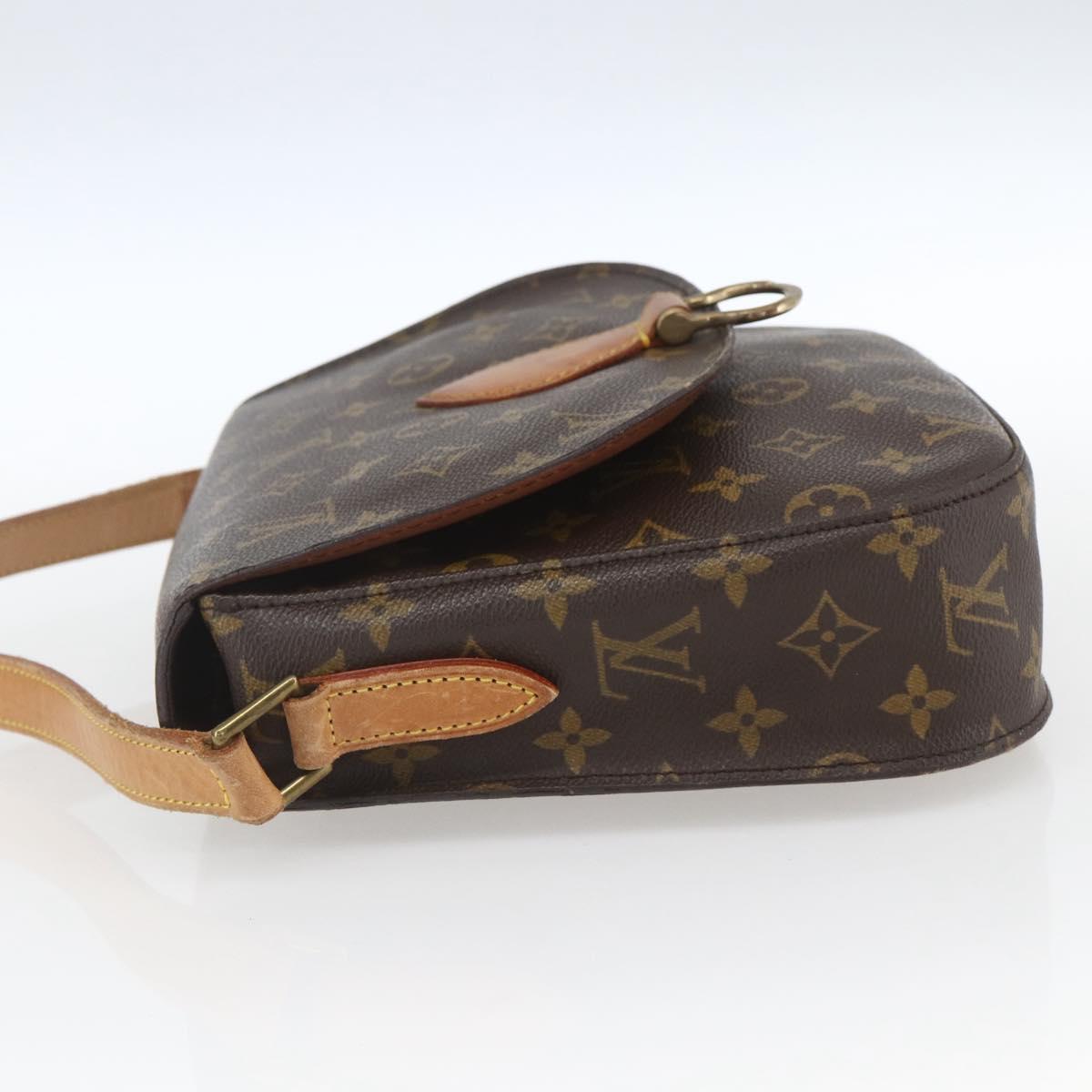 LOUIS VUITTON Monogram Saint Cloud GM Shoulder Bag M51242 LV Auth 165769