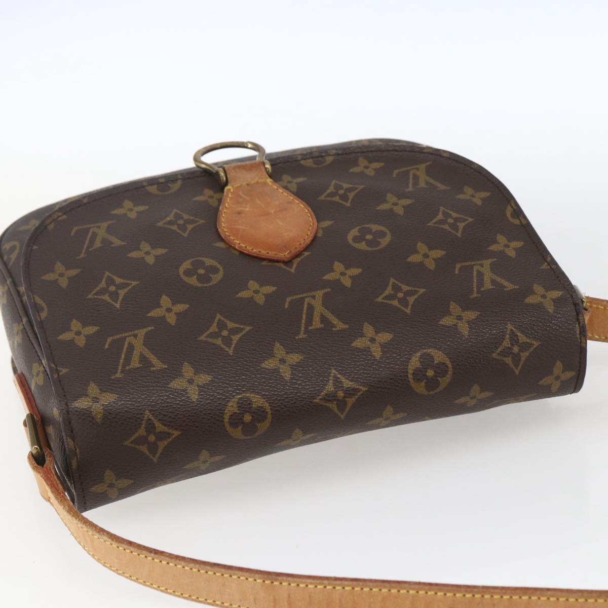 LOUIS VUITTON Monogram Saint Cloud GM Shoulder Bag M51242 LV Auth 165769
