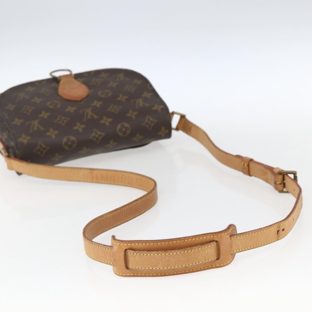 LOUIS VUITTON Monogram Saint Cloud GM Shoulder Bag M51242 LV Auth 165769
