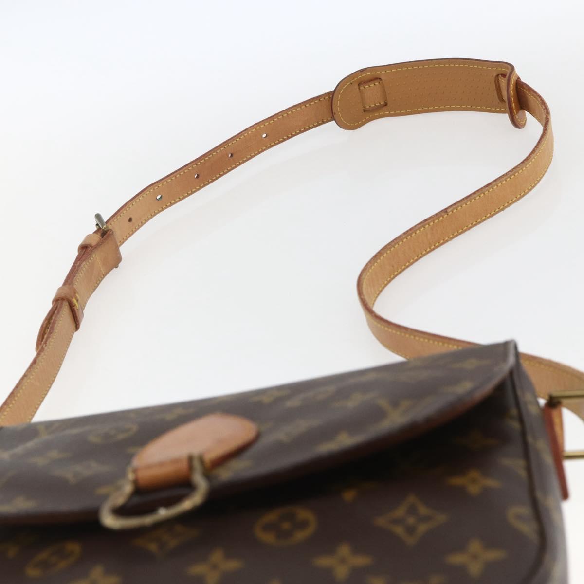 LOUIS VUITTON Monogram Saint Cloud GM Shoulder Bag M51242 LV Auth 165769