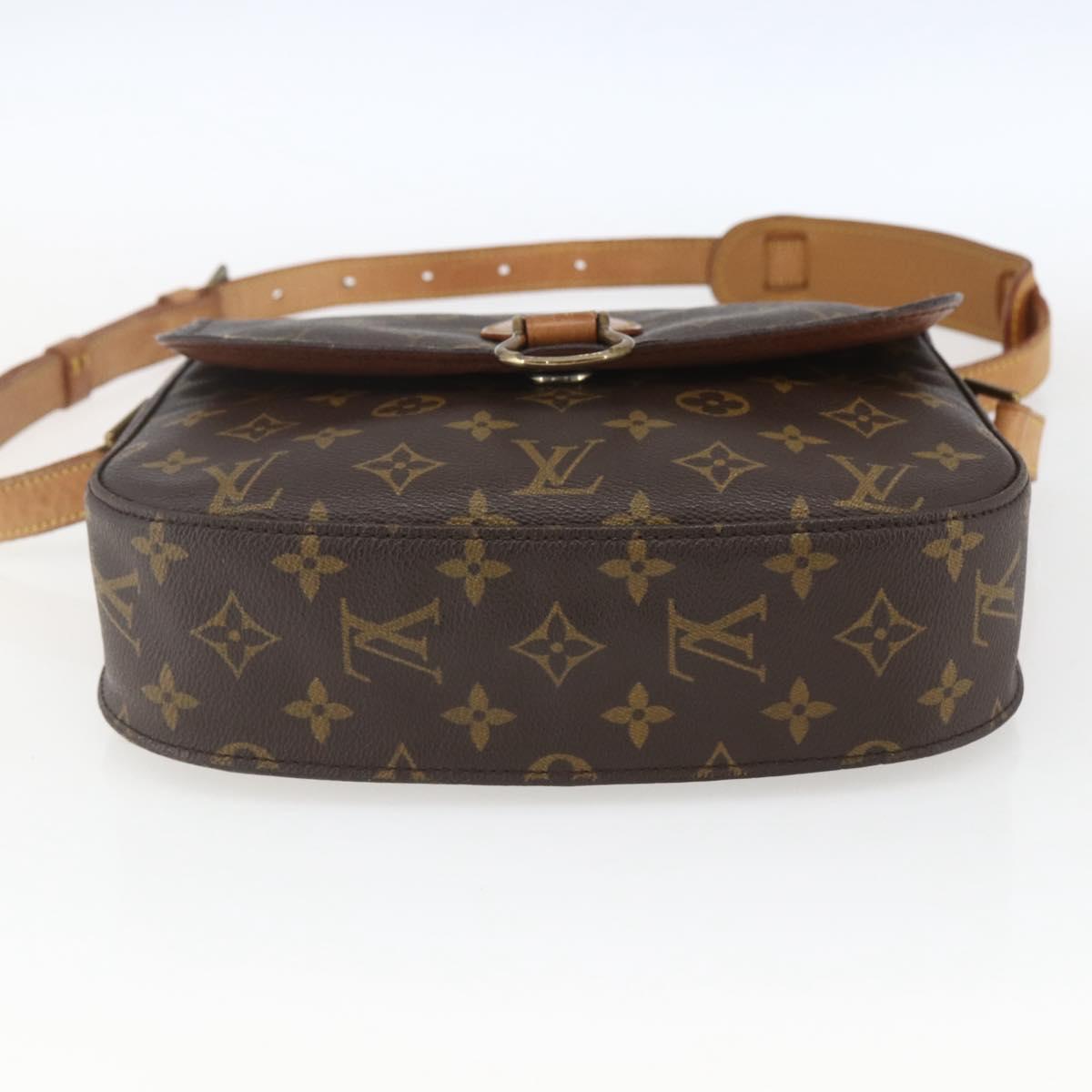 LOUIS VUITTON Monogram Saint Cloud GM Shoulder Bag M51242 LV Auth 165769