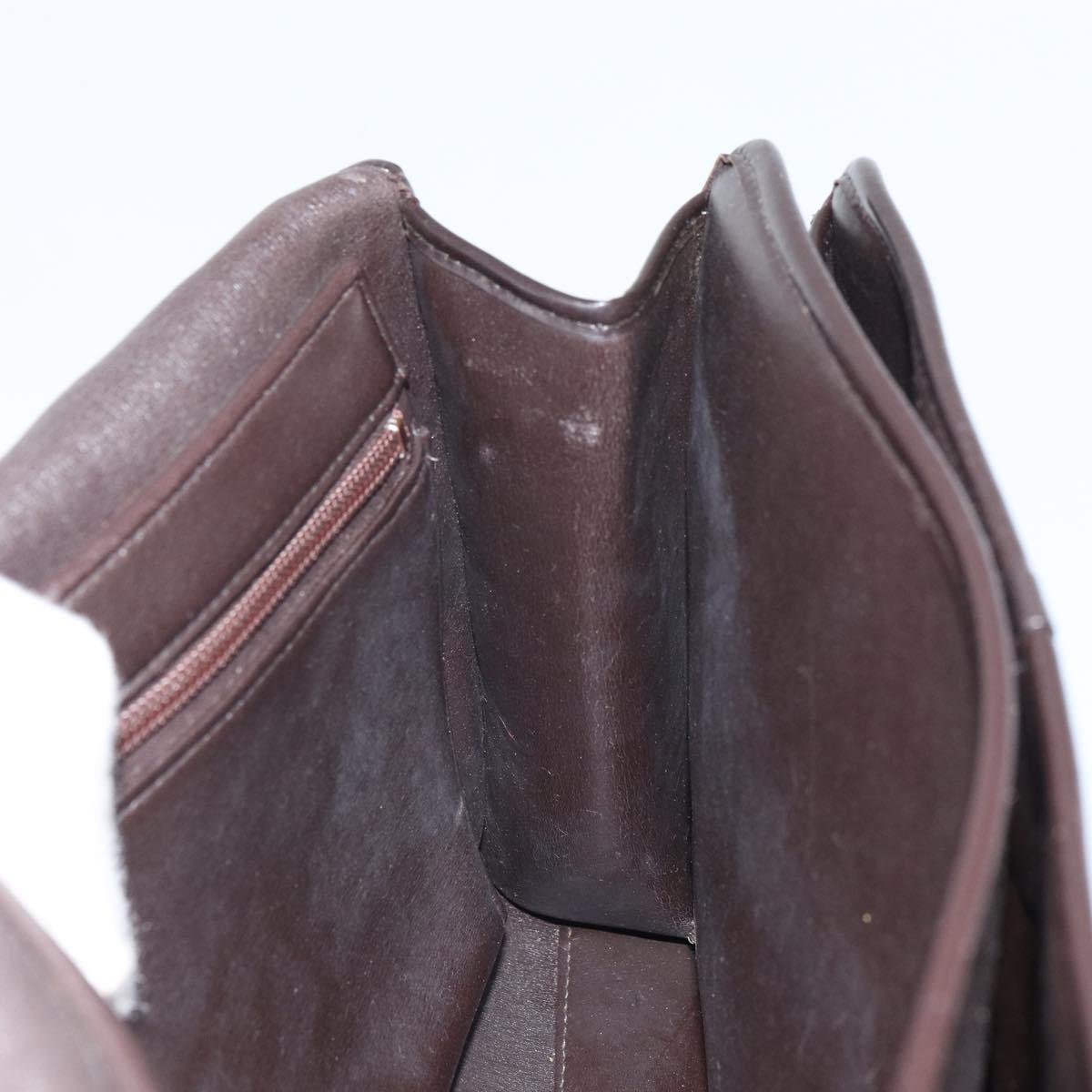 Christian Dior Trotter Canvas Romantic Hand Bag 2way Beige Gold Auth 165776