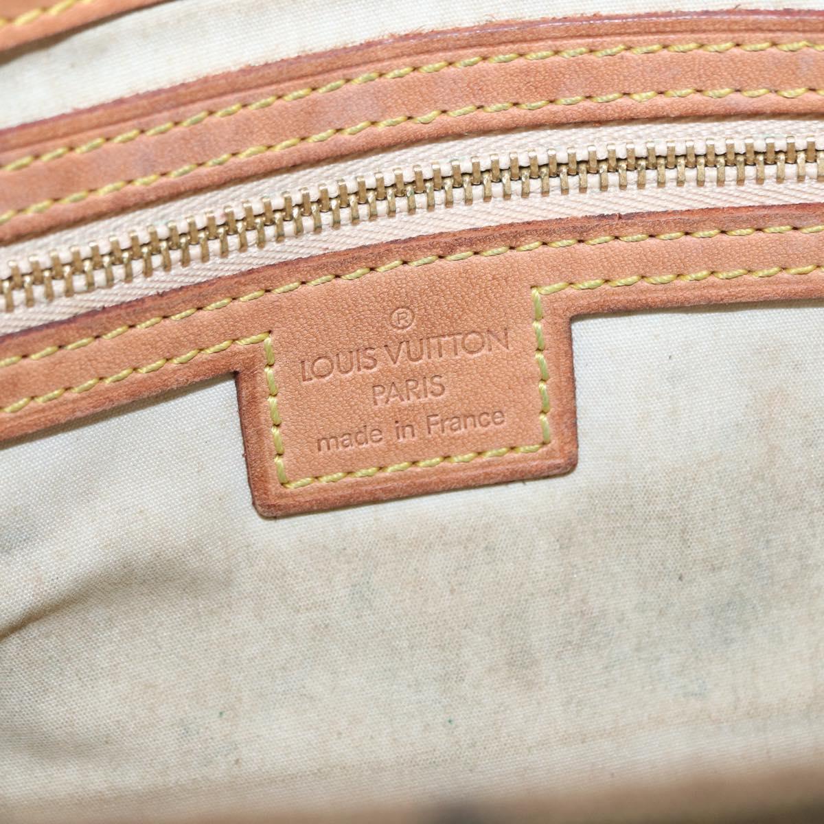 LOUIS VUITTON Monogram Mini Camille Chain Shoulder Bag Blue M92002 Auth 165777