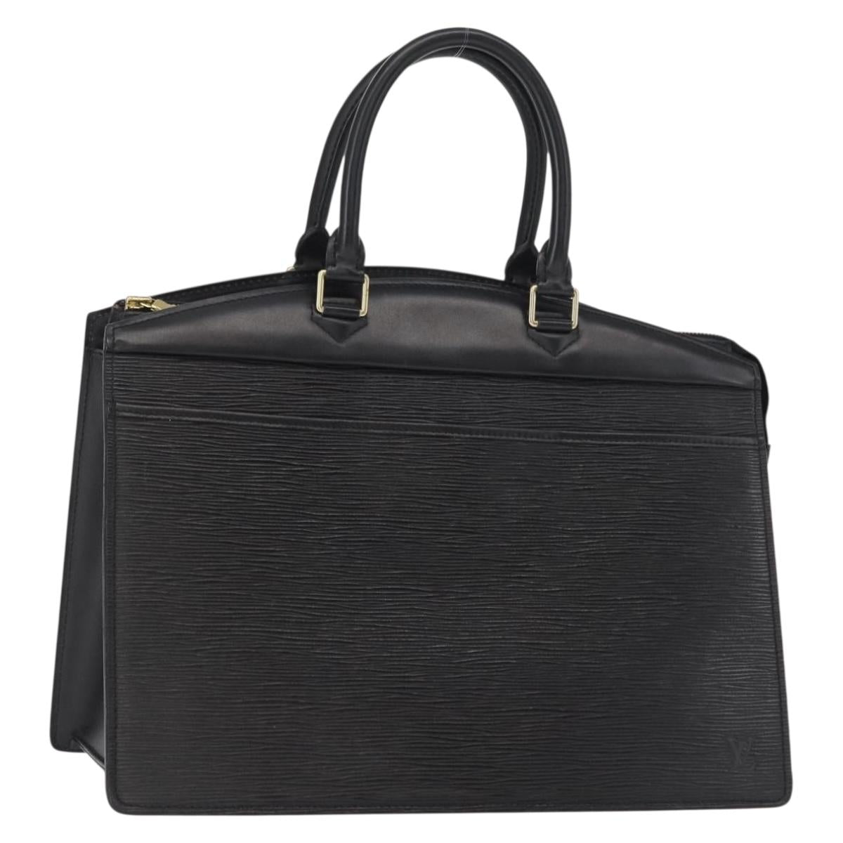 LOUIS VUITTON Epi Riviera Hand Bag Noir Black M48182 LV Auth 165782