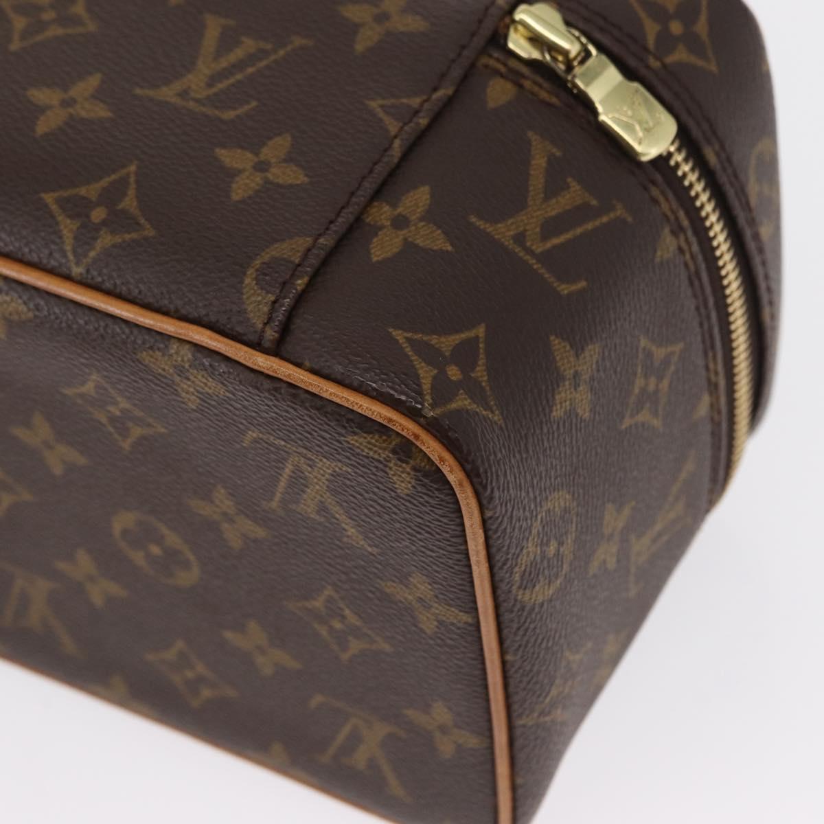 LOUIS VUITTON Monogram Vanity Cosmetic Pouch SPO LV Auth 165783V