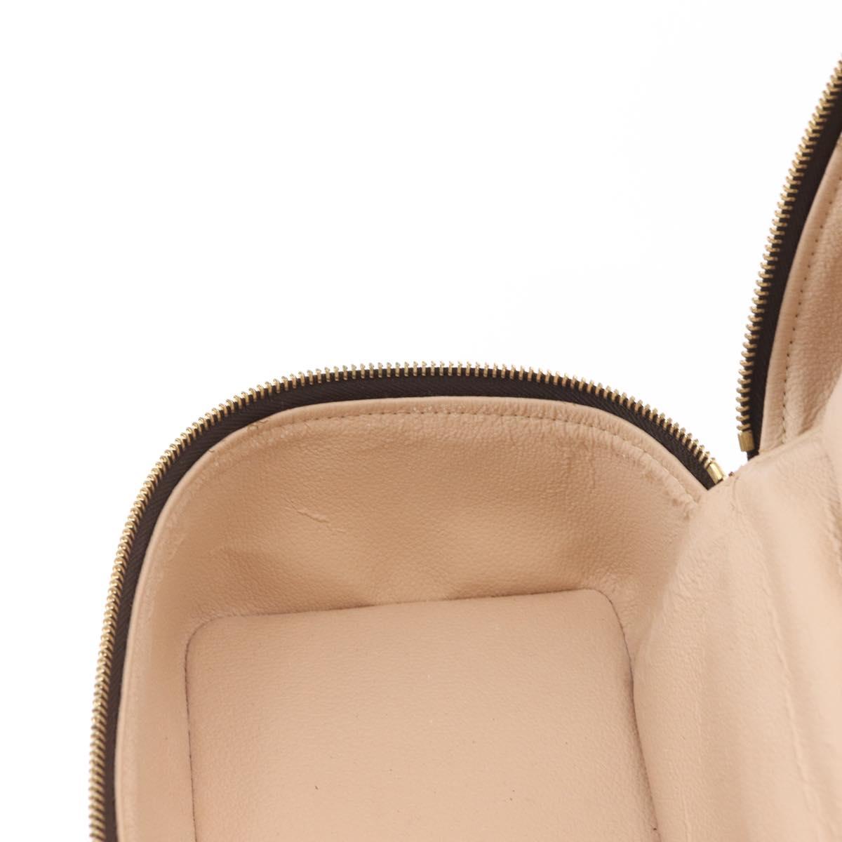 LOUIS VUITTON Monogram Vanity Cosmetic Pouch SPO LV Auth 165783V