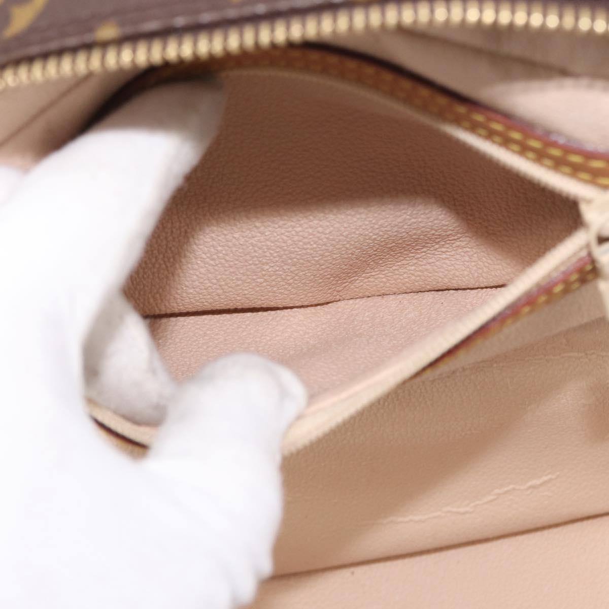 LOUIS VUITTON Monogram Vanity Cosmetic Pouch SPO LV Auth 165783V