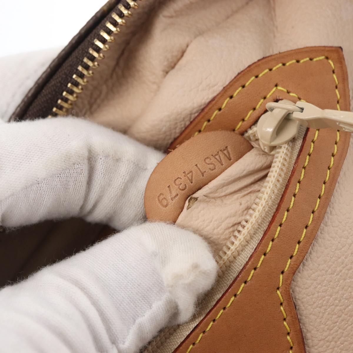 LOUIS VUITTON Monogram Vanity Cosmetic Pouch SPO LV Auth 165783V