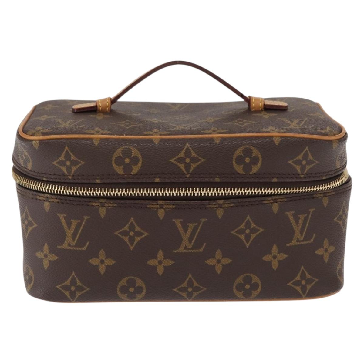 LOUIS VUITTON Monogram Vanity Cosmetic Pouch SPO LV Auth 165783V