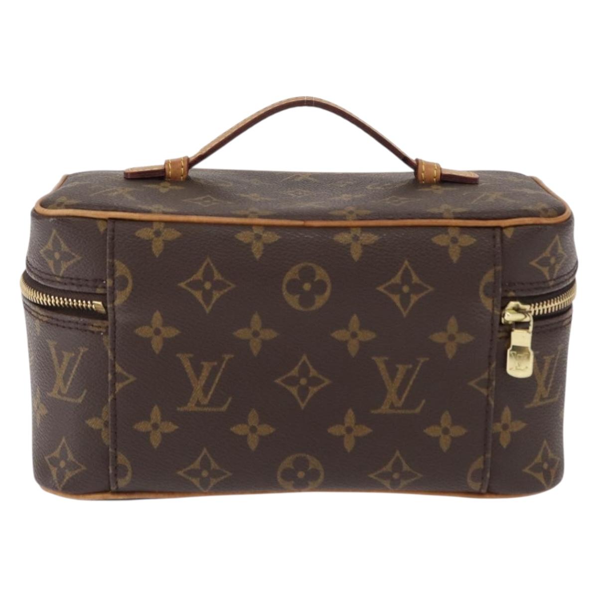 LOUIS VUITTON Monogram Vanity Cosmetic Pouch SPO LV Auth 165783V