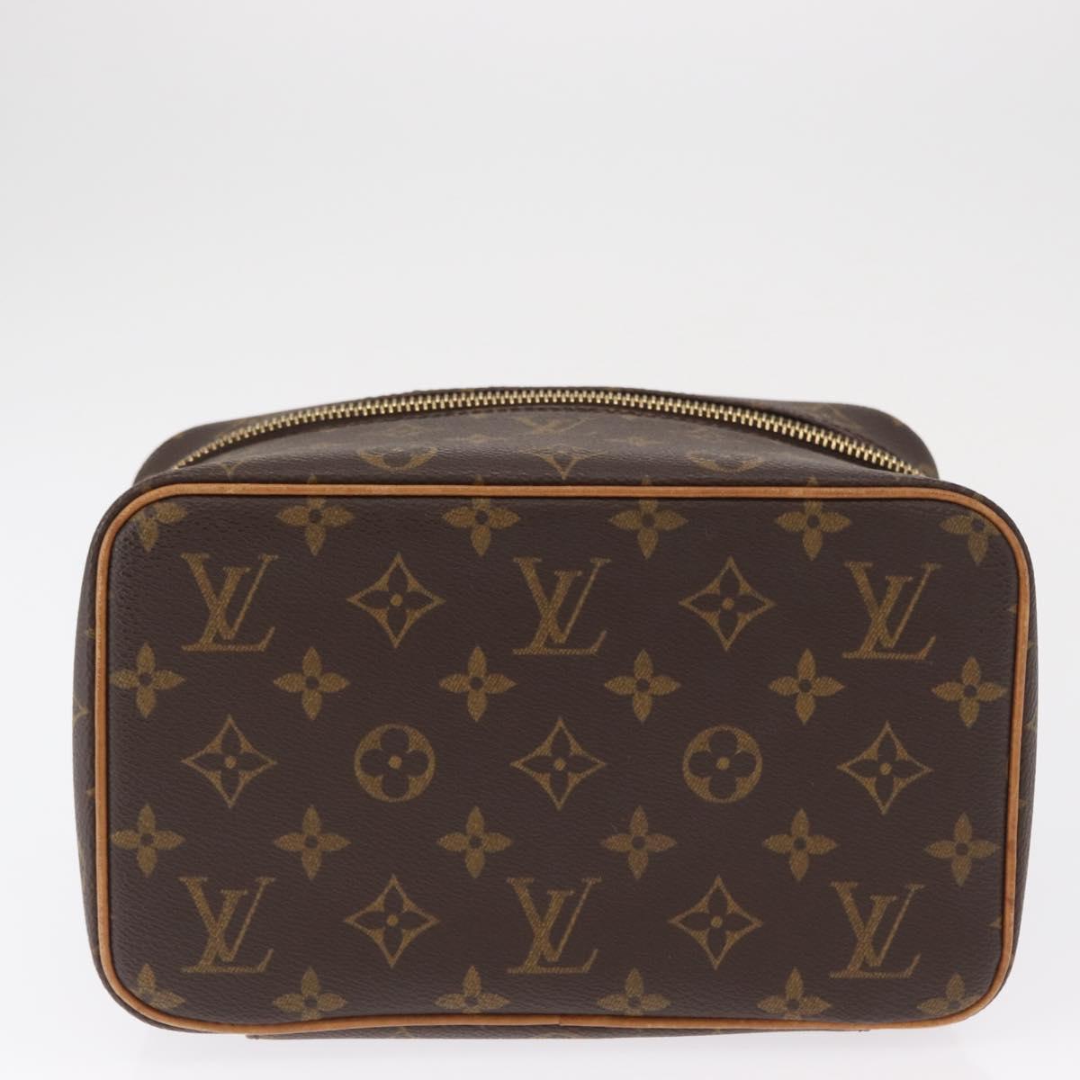 LOUIS VUITTON Monogram Vanity Cosmetic Pouch SPO LV Auth 165783V