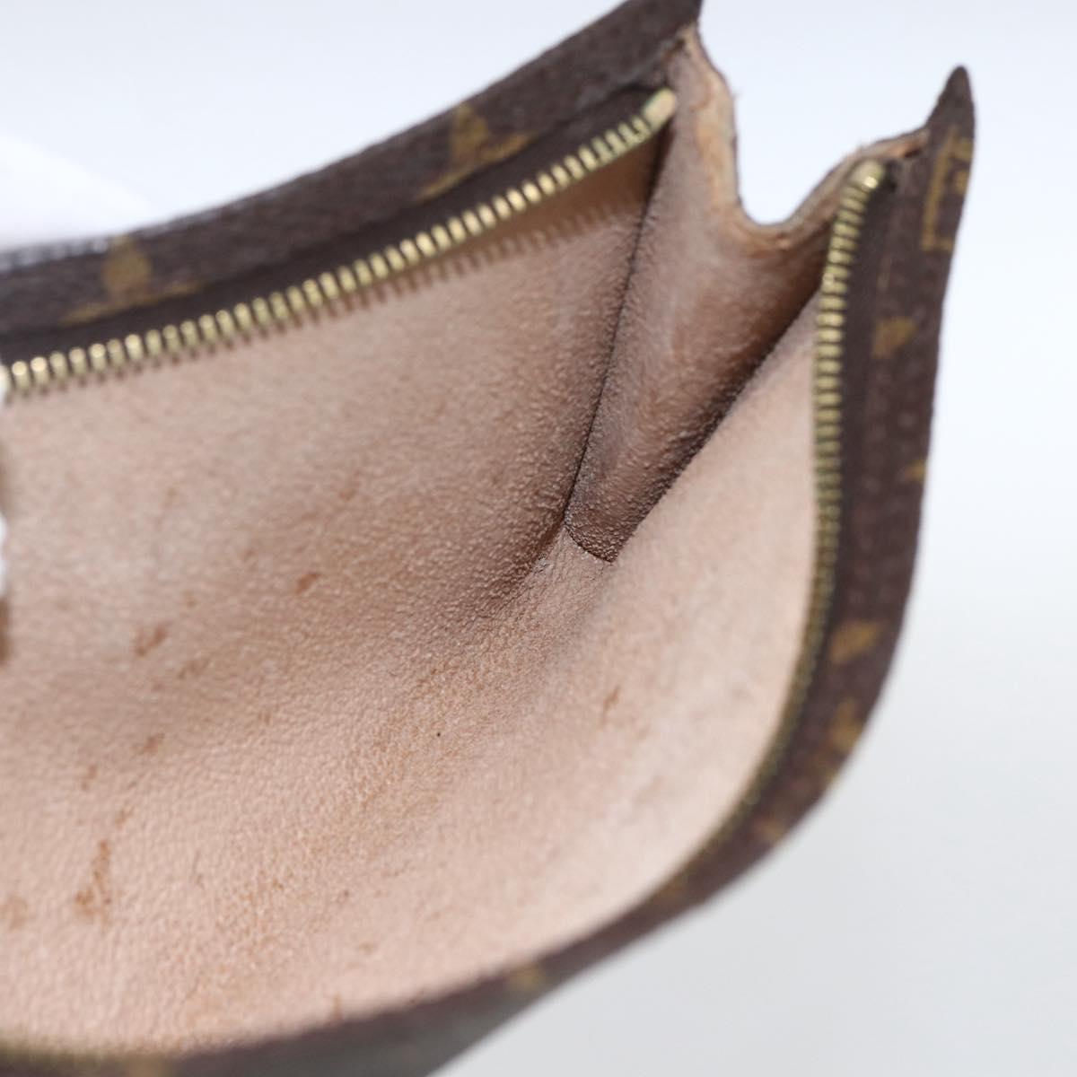 LOUIS VUITTON Monogram Bucket GM Accessory Pouch LV Auth 165794