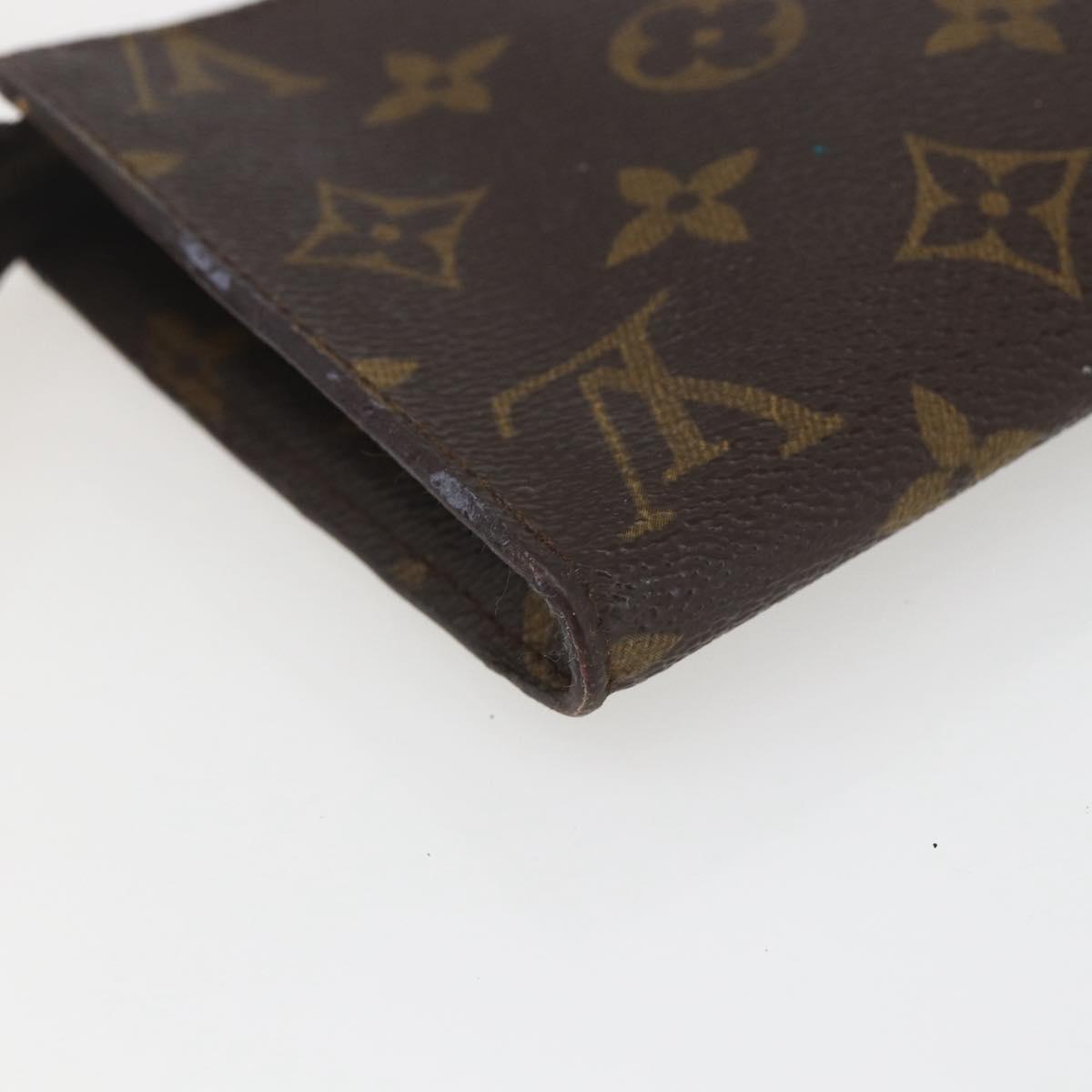 LOUIS VUITTON Monogram Bucket GM Accessory Pouch LV Auth 165802