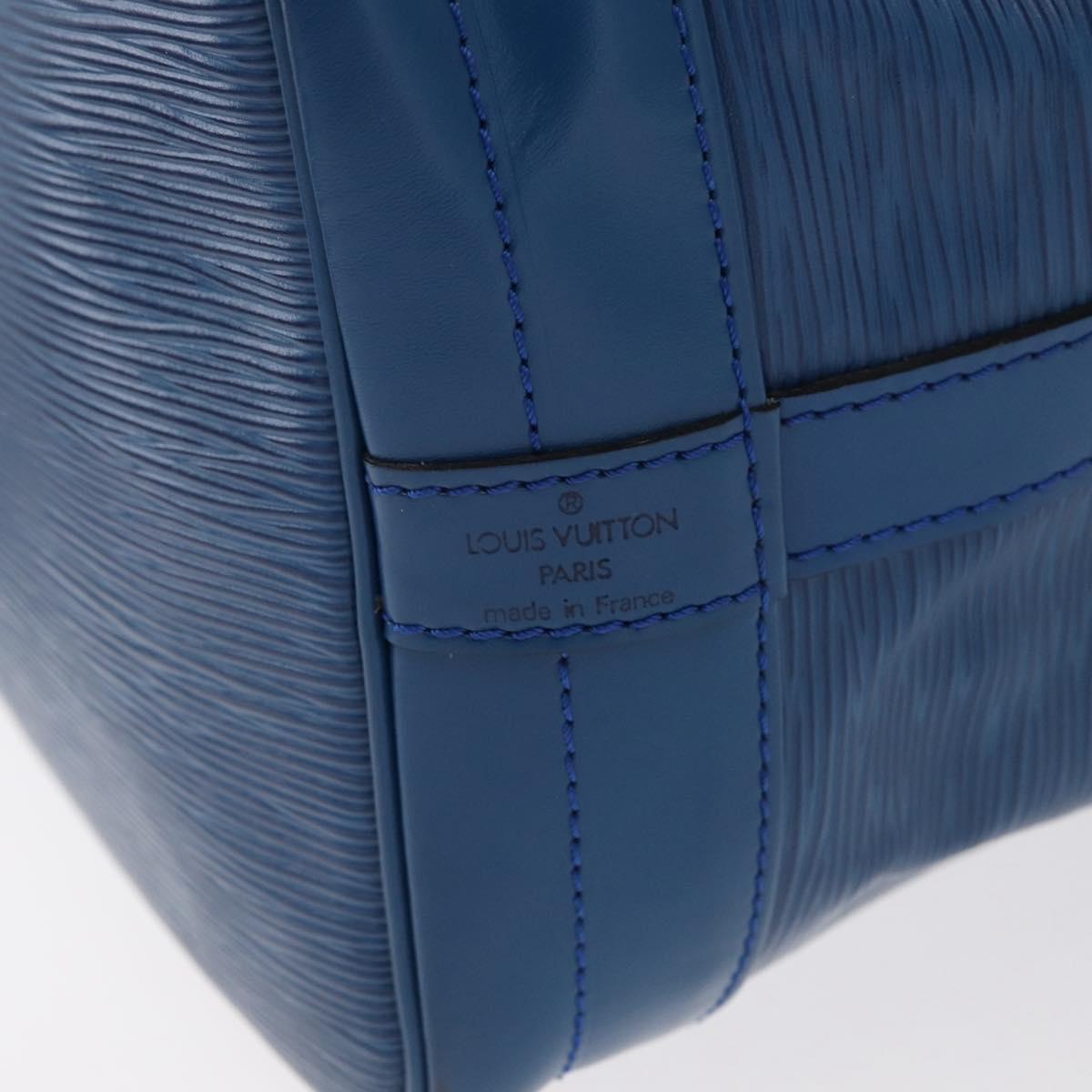 LOUIS VUITTON Epi Noe Shoulder Bag Toledo Blue M44005 LV Auth 165804