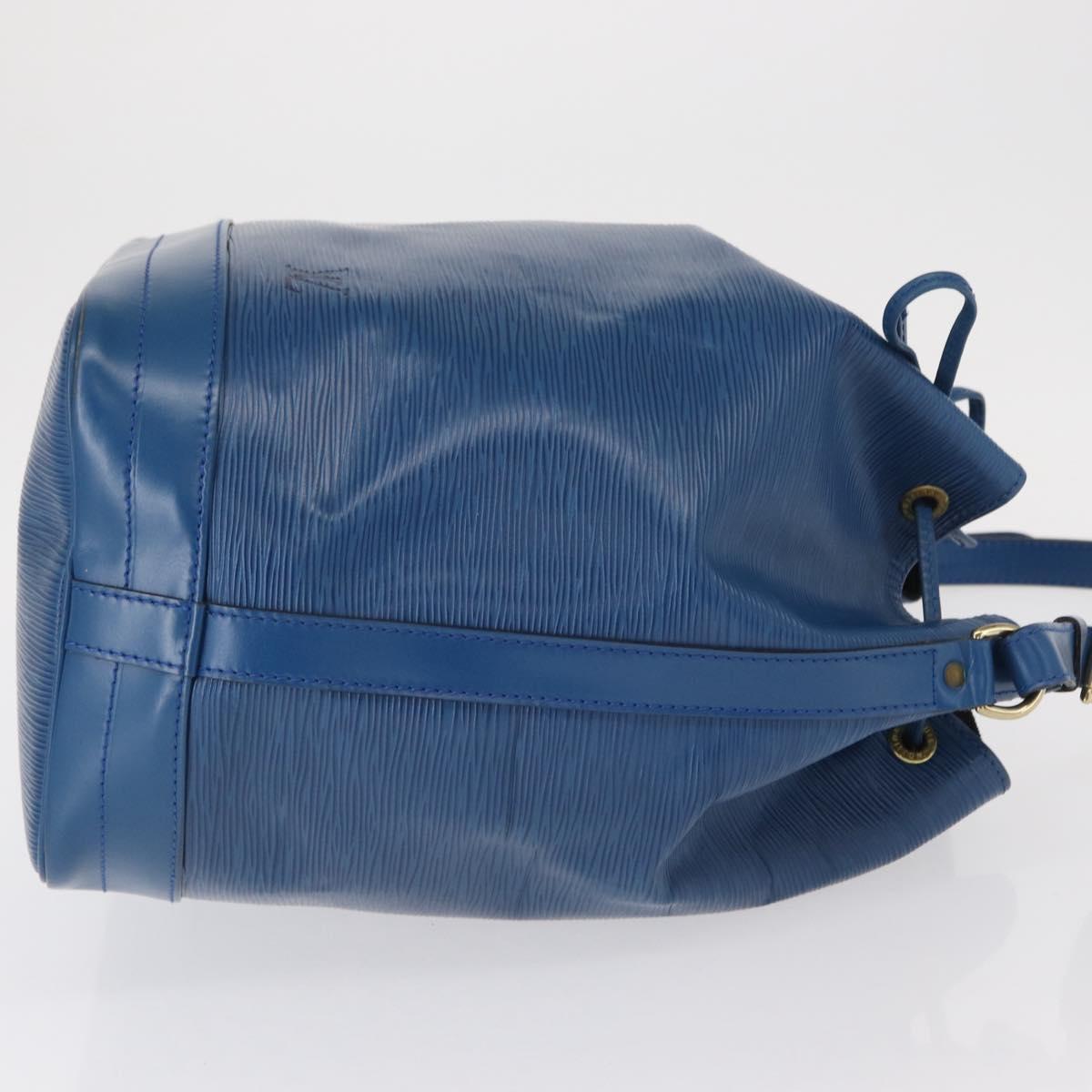 LOUIS VUITTON Epi Noe Shoulder Bag Toledo Blue M44005 LV Auth 165804
