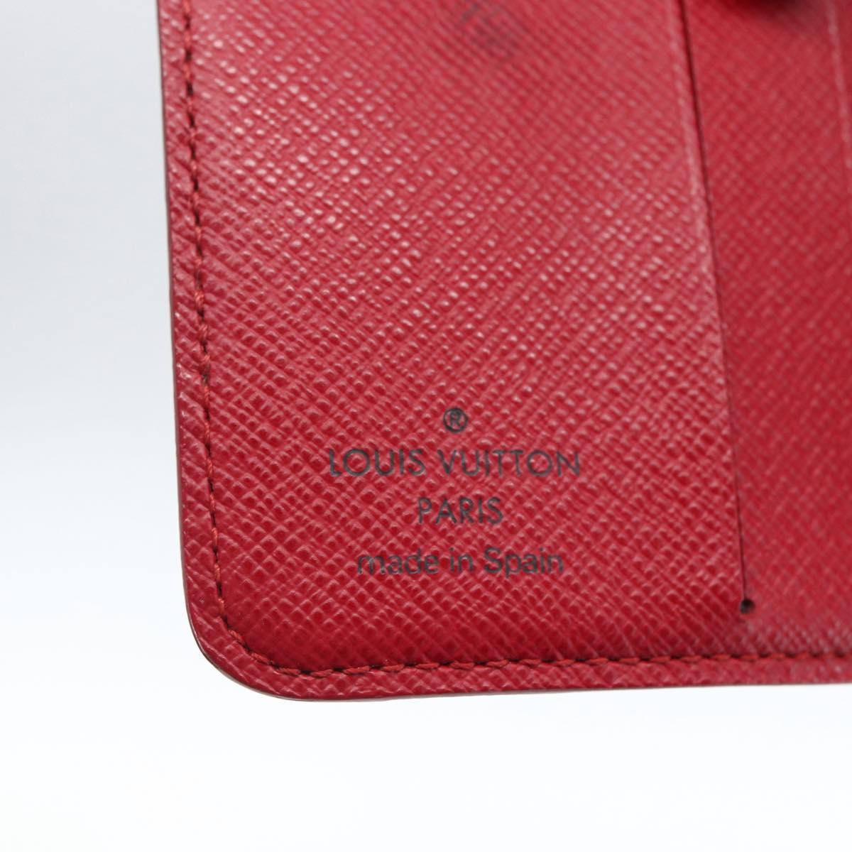LOUIS VUITTON Monogram Cherry Compact Zip Bifold Wallet M95005 LV Auth 165814V