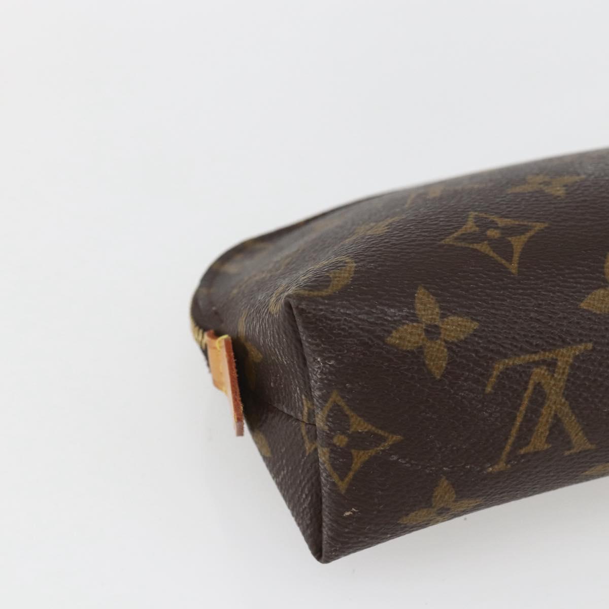 LOUIS VUITTON Monogram Pochette Cosmetic PM Pouch M43998 LV Auth 165819