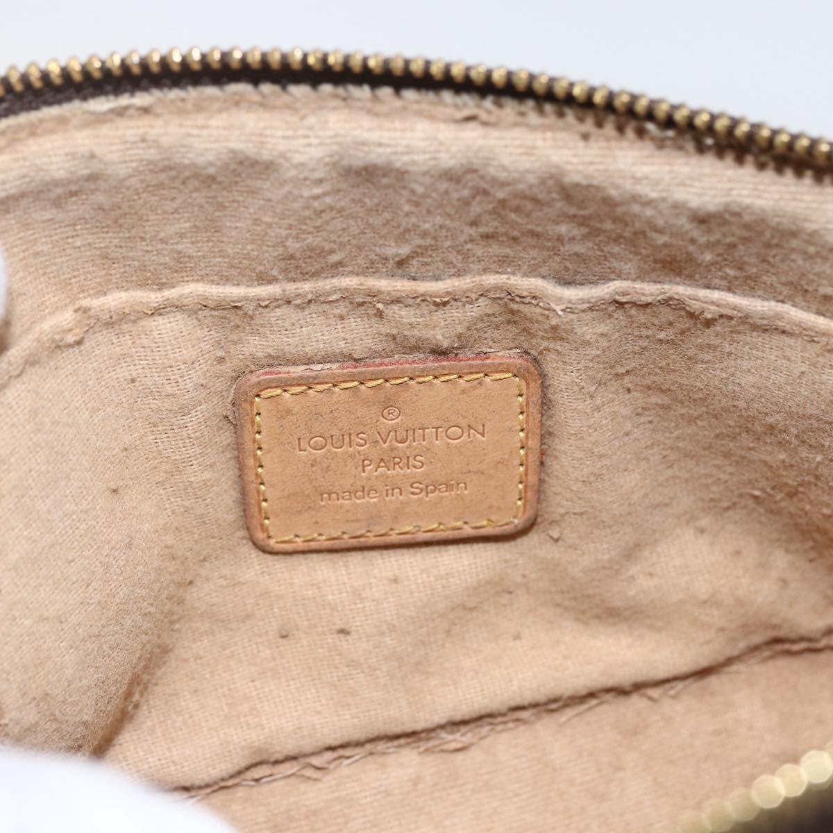 LOUIS VUITTON Monogram Pochette Cosmetic PM Pouch M43998 LV Auth 165819
