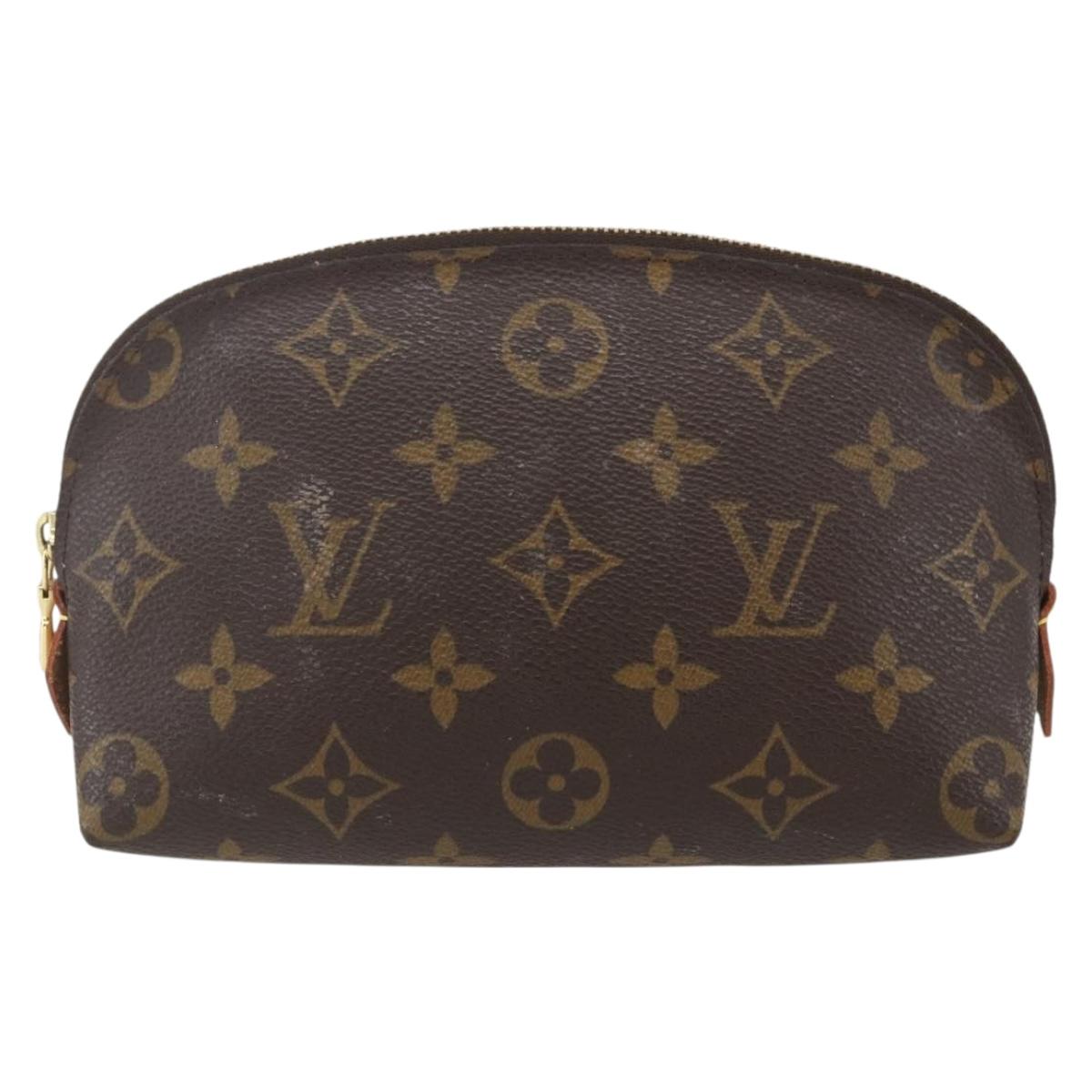 LOUIS VUITTON Monogram Pochette Cosmetic PM Pouch M43998 LV Auth 165819