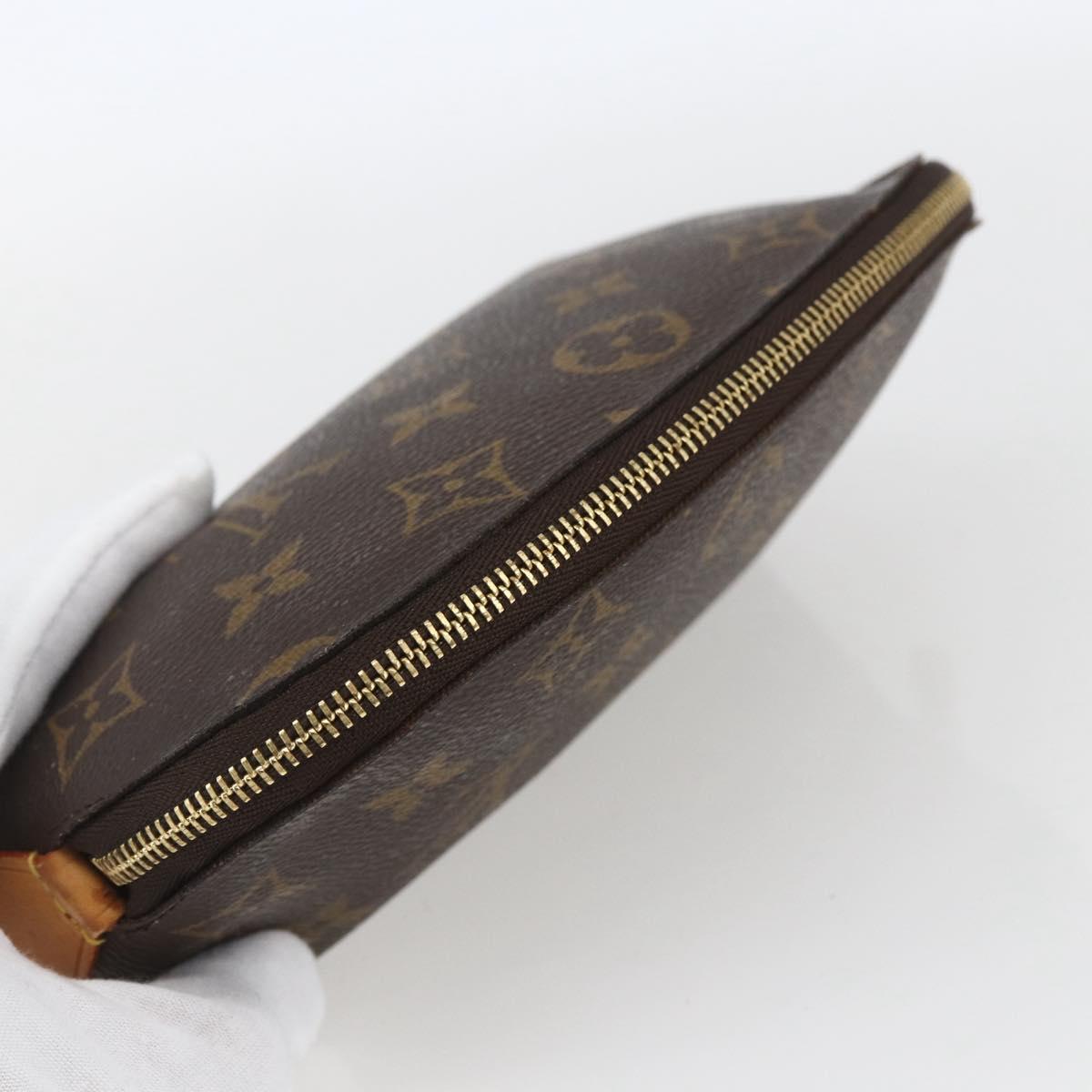 LOUIS VUITTON Monogram Pochette Cosmetic PM Pouch M43998 LV Auth 165819
