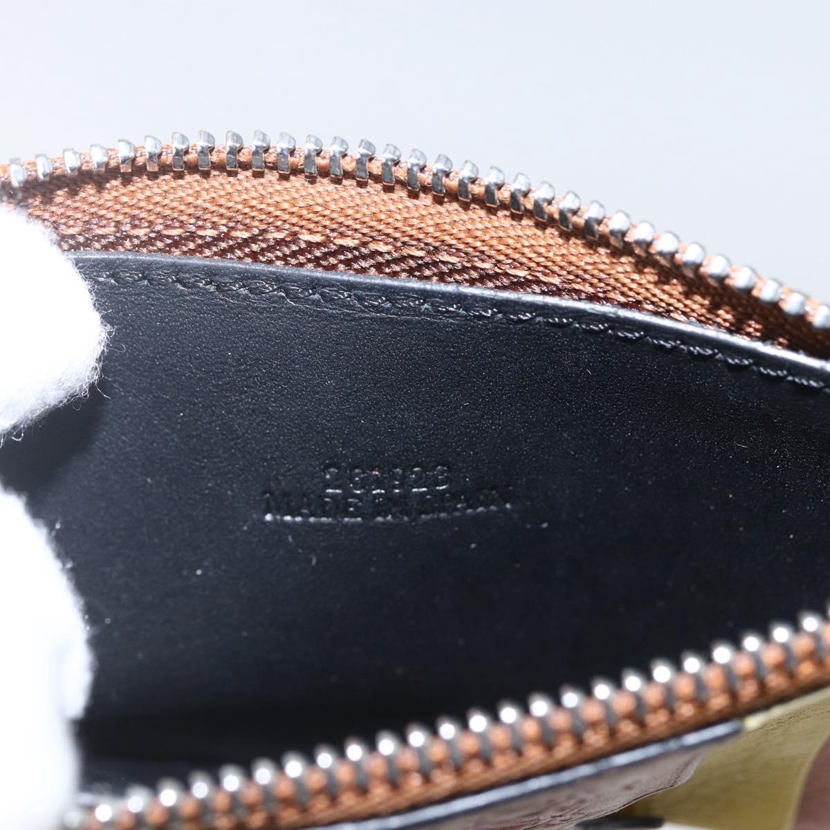 LOEWE Anagram Fragment Case Card Case Leather Multicolor Auth 165822