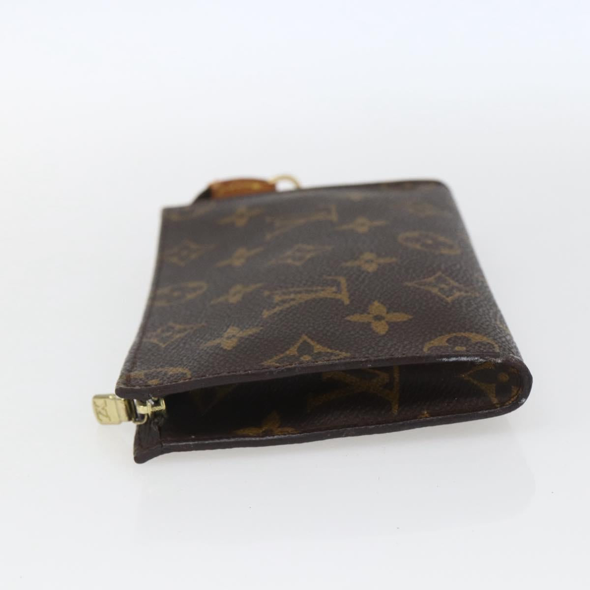 LOUIS VUITTON Monogram Bucket PM Accessory Pouch LV Auth 165829