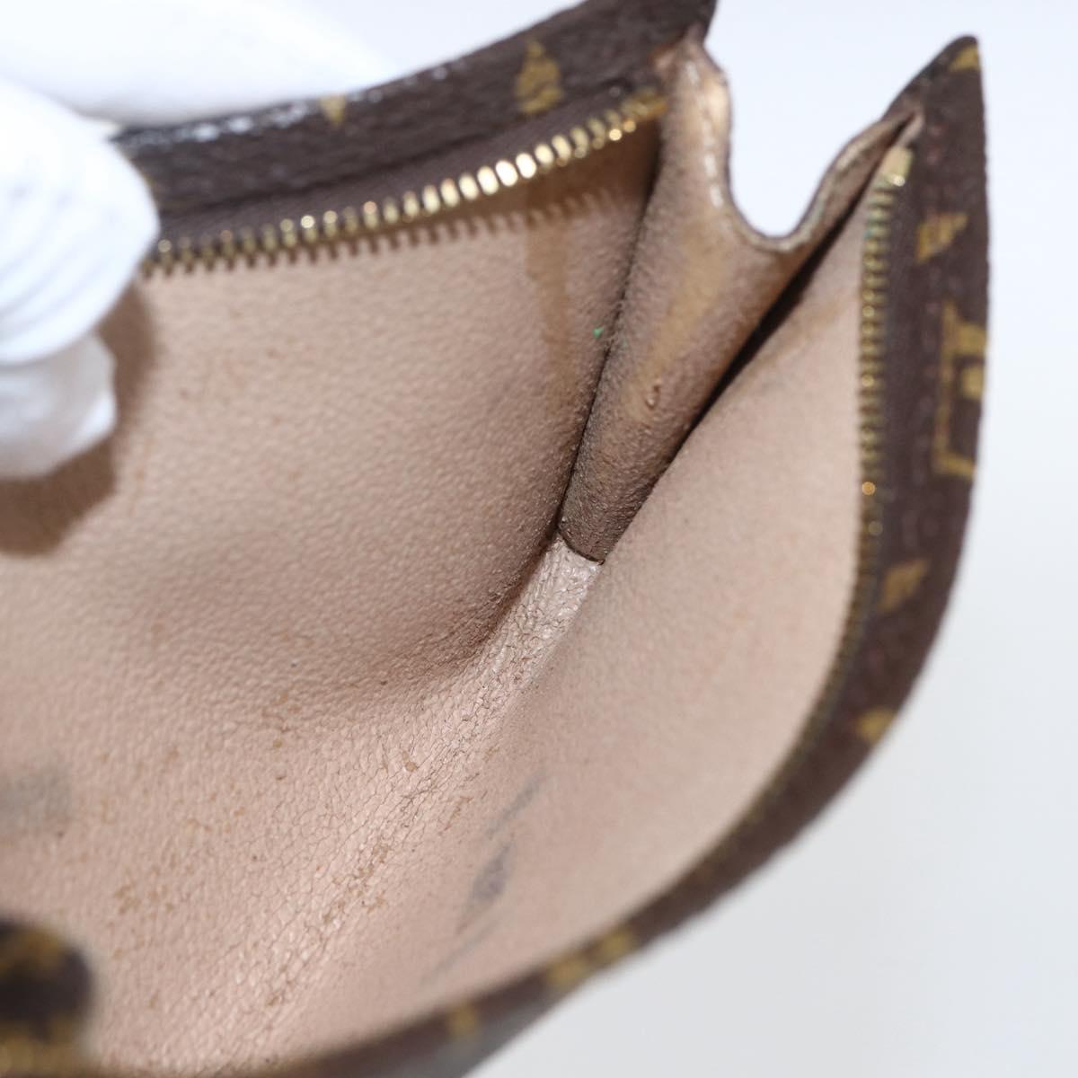 LOUIS VUITTON Monogram Bucket PM Accessory Pouch LV Auth 165830