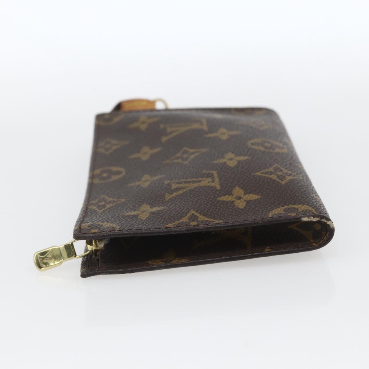 LOUIS VUITTON Monogram Bucket PM Accessory Pouch LV Auth 165830