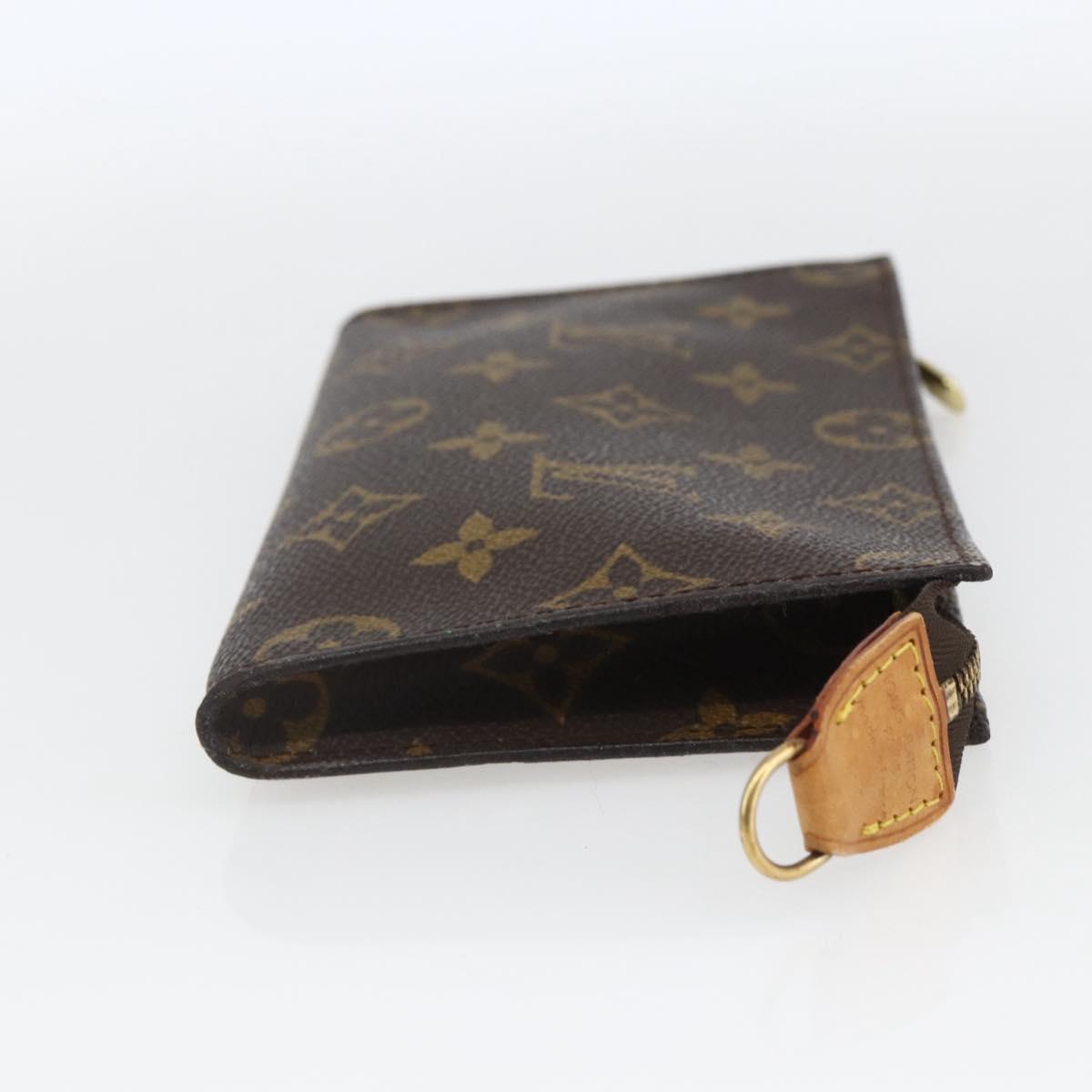 LOUIS VUITTON Monogram Bucket PM Accessory Pouch LV Auth 165830