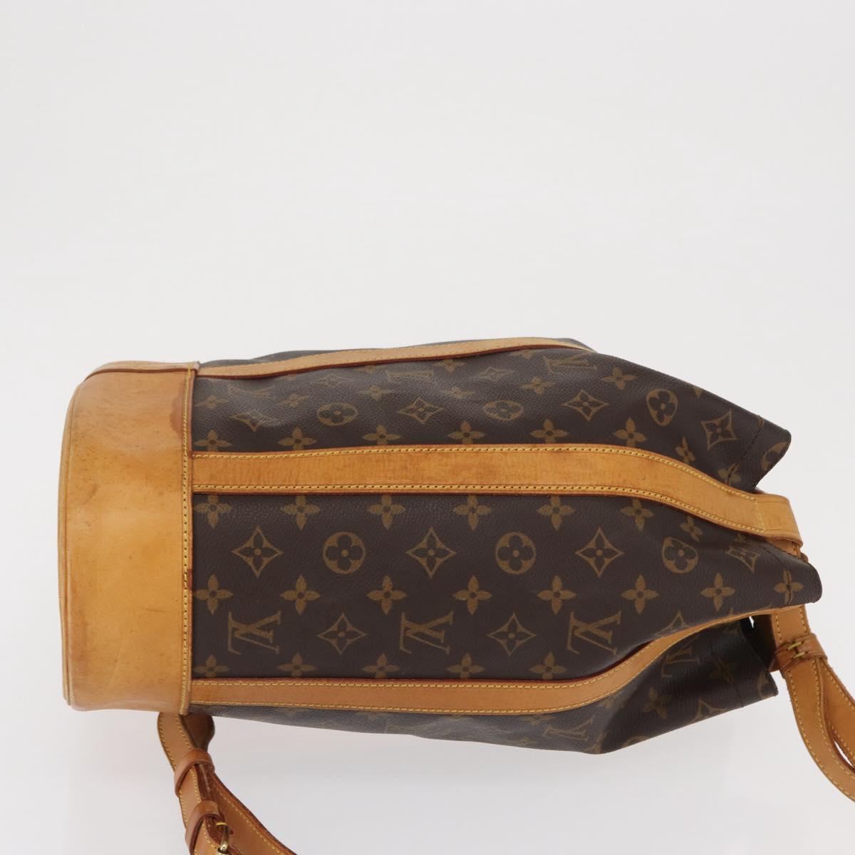 LOUIS VUITTON Monogram Randonnee PM Shoulder Bag M42243 LV Auth 165842