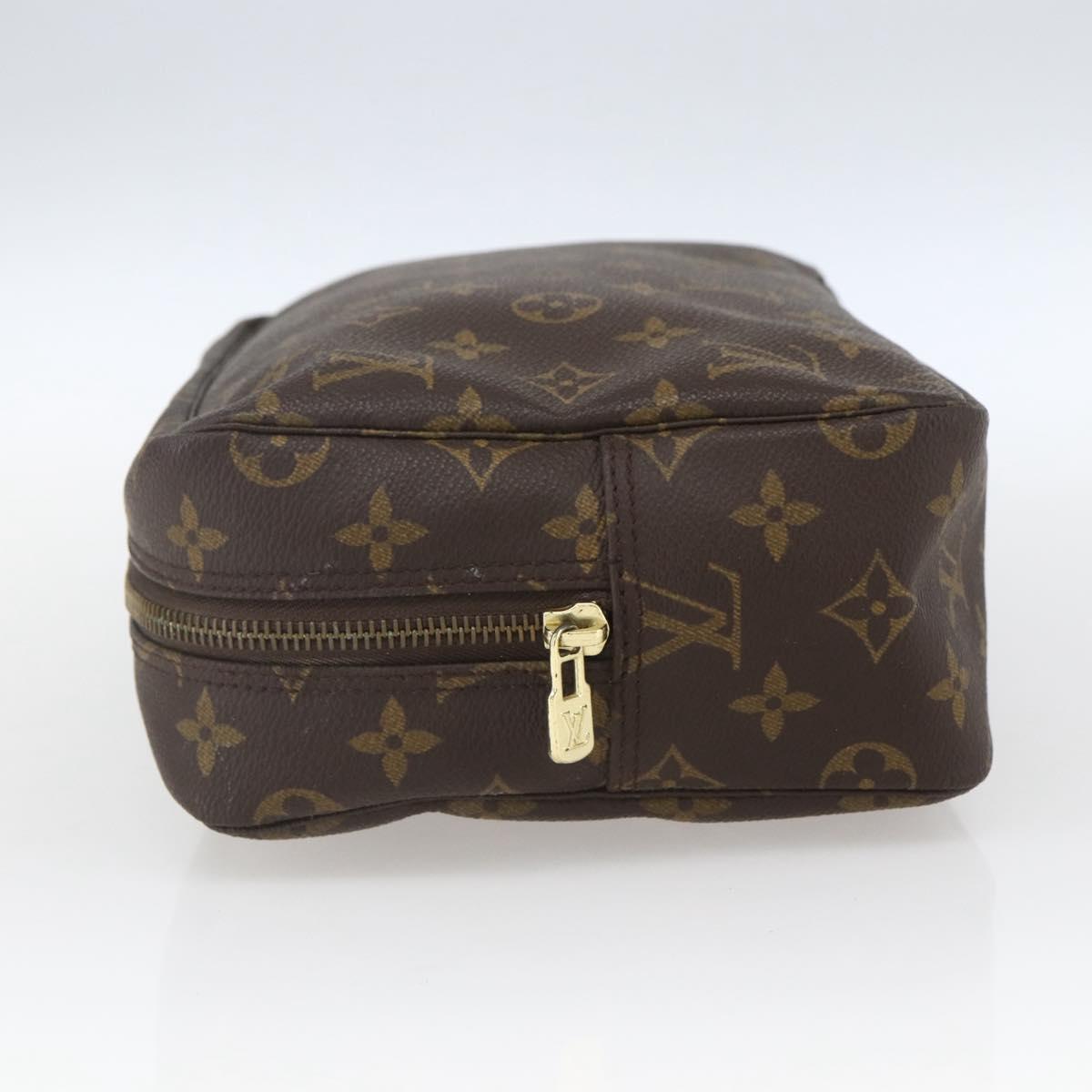 LOUIS VUITTON Monogram Trousse Toilette 28 Clutch Bag M47522 LV Auth 165844