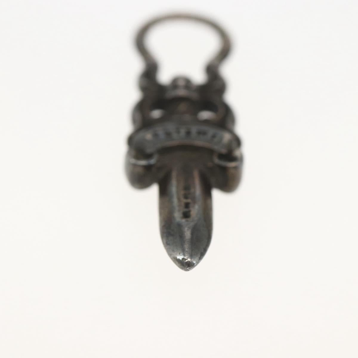 Chrome Hearts Dagger Charm Pendant Top Ag925 Silver Auth 165866SM