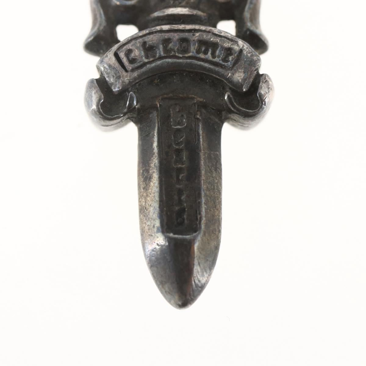 Chrome Hearts Dagger Charm Pendant Top Ag925 Silver Auth 165866SM