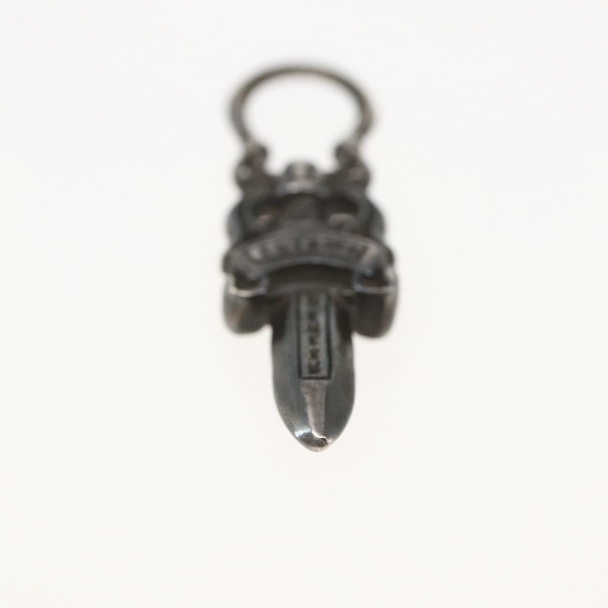 Chrome Hearts Dagger Charm Pendant Top Ag925 Silver Auth 165868SM