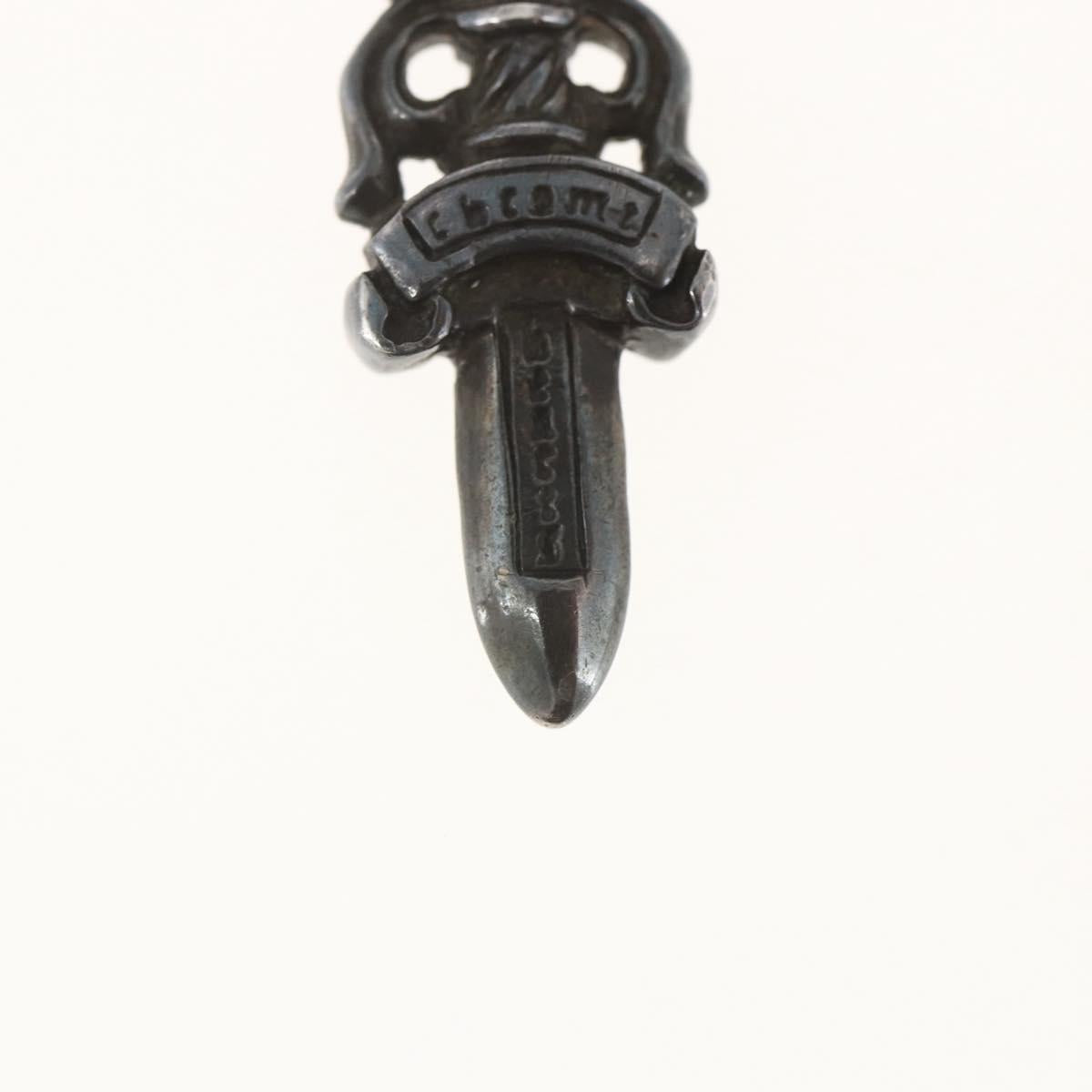 Chrome Hearts Dagger Charm Pendant Top Ag925 Silver Auth 165868SM