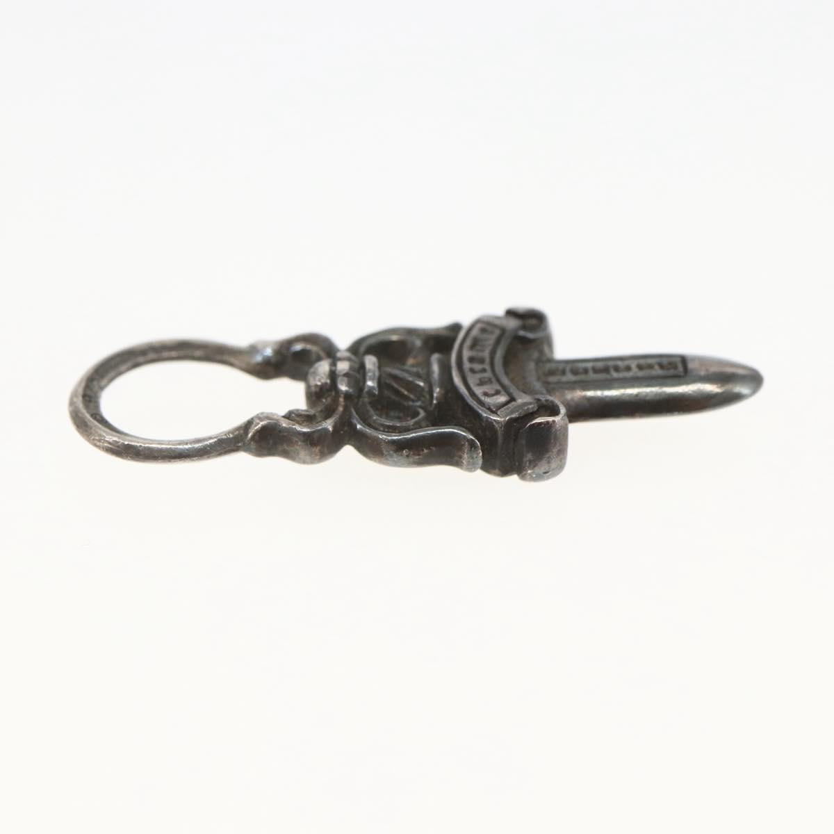 Chrome Hearts Dagger Charm Pendant Top Ag925 Silver Auth 165868SM