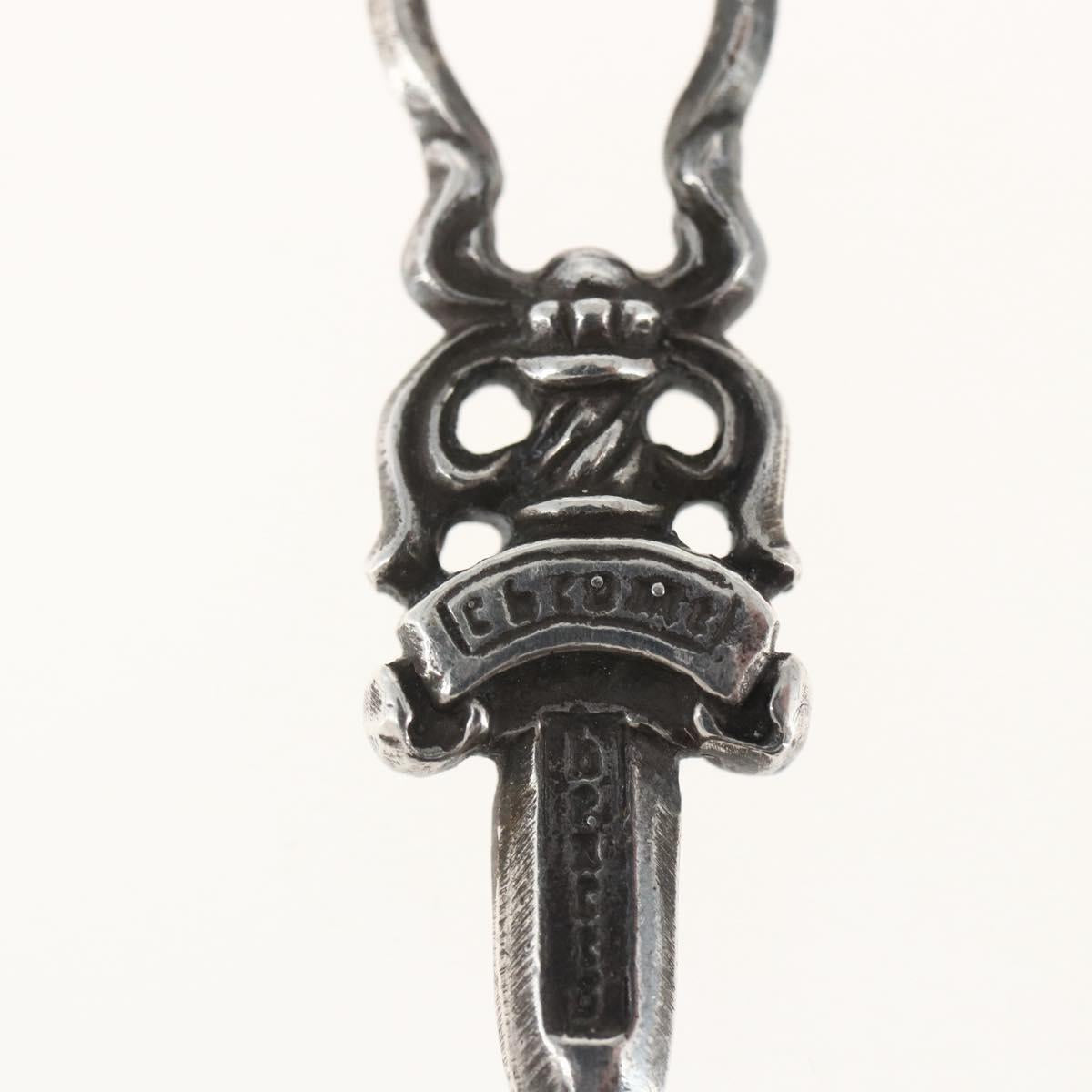 Chrome Hearts Dagger Charm Pendant Top Ag925 Silver Auth 165869SM