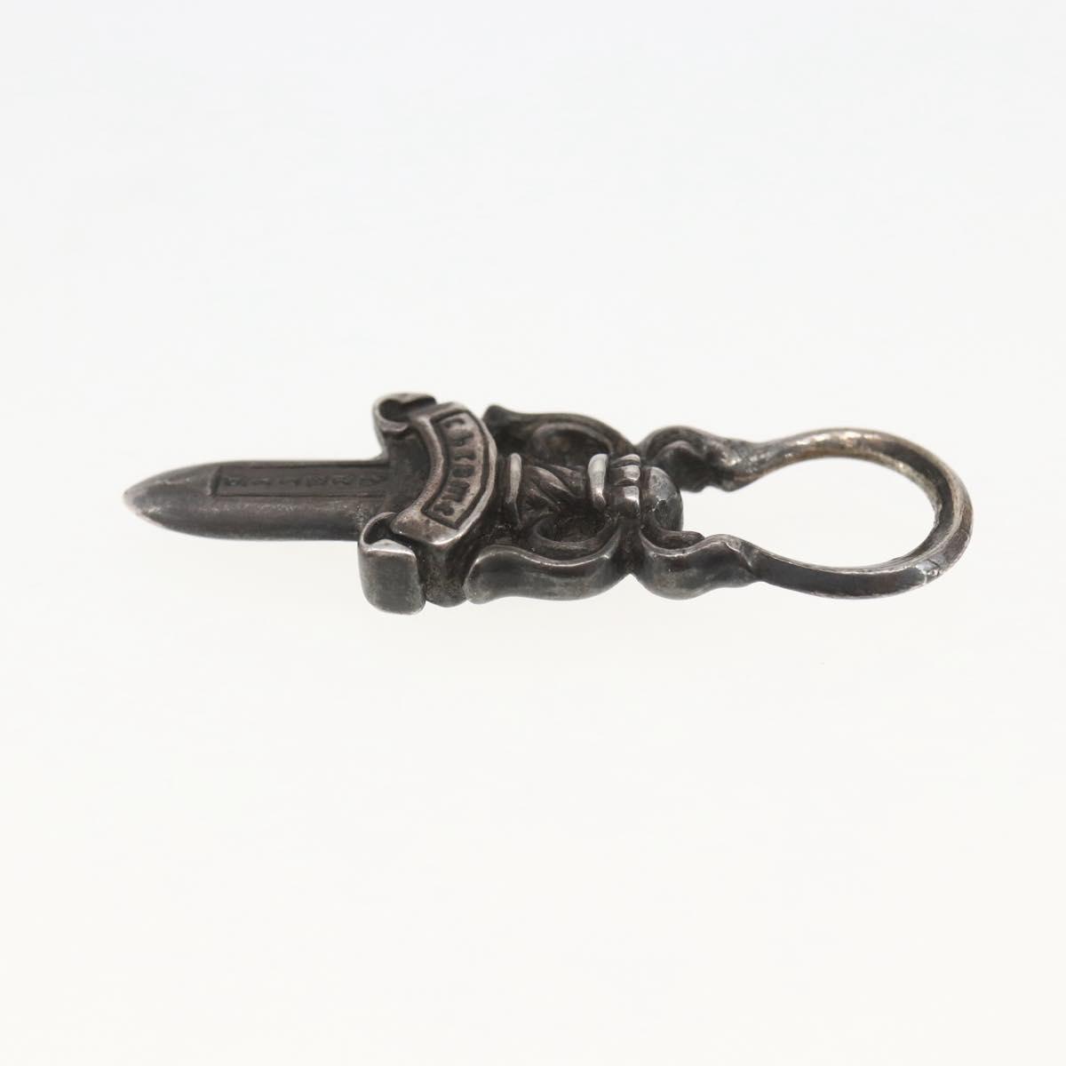 Chrome Hearts Dagger Charm Pendant Top Ag925 Silver Auth 165870SM