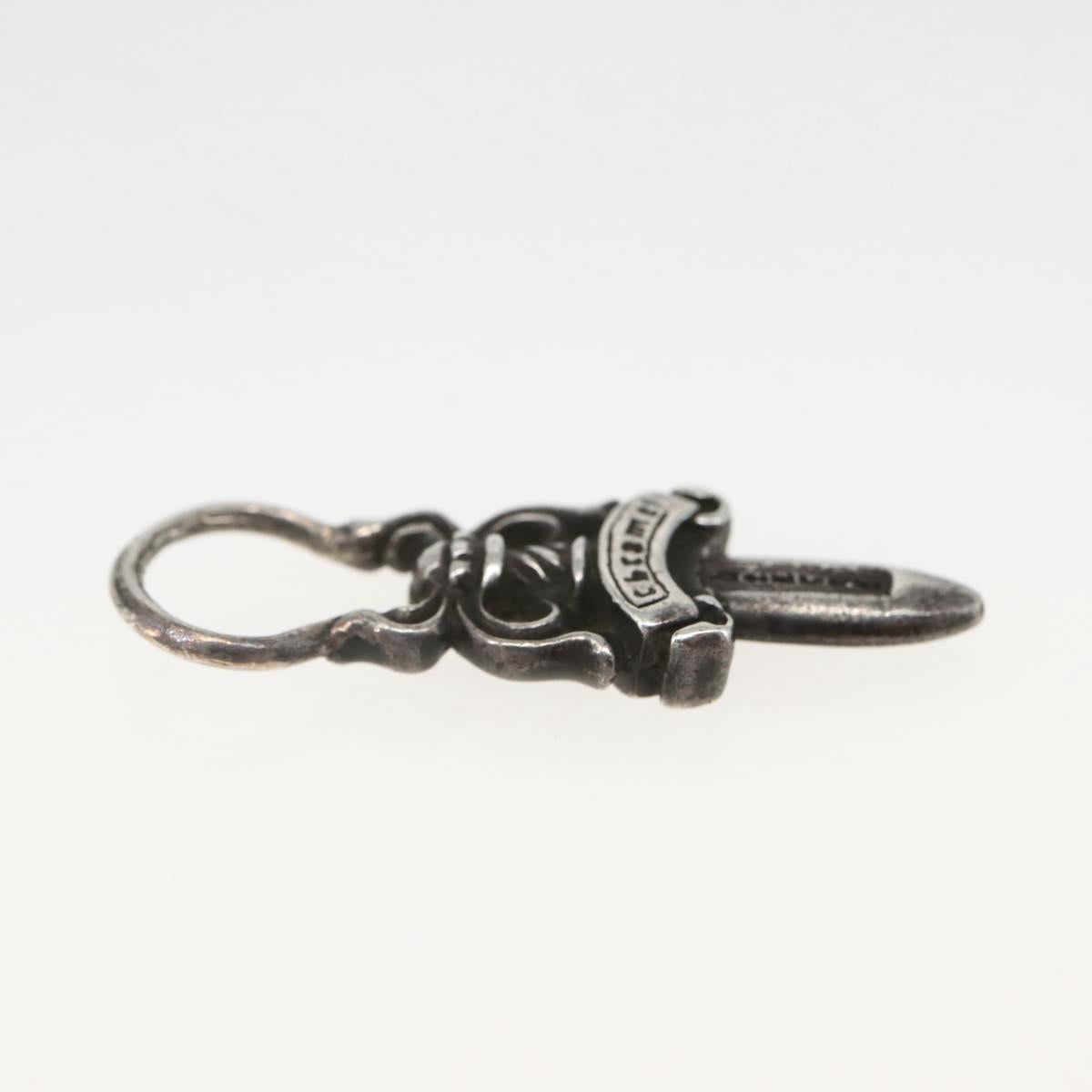 Chrome Hearts Dagger Charm Pendant Top Ag925 Silver Auth 165871SM