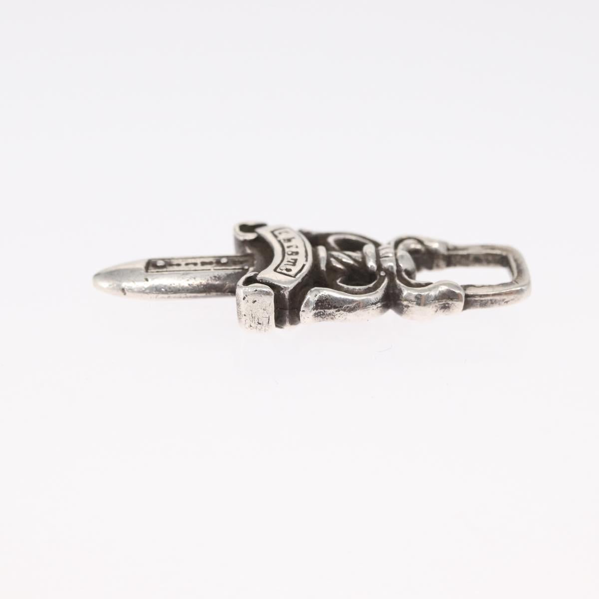 Chrome Hearts Dagger Charm Pendant Top Ag925 Silver Auth 165875SM