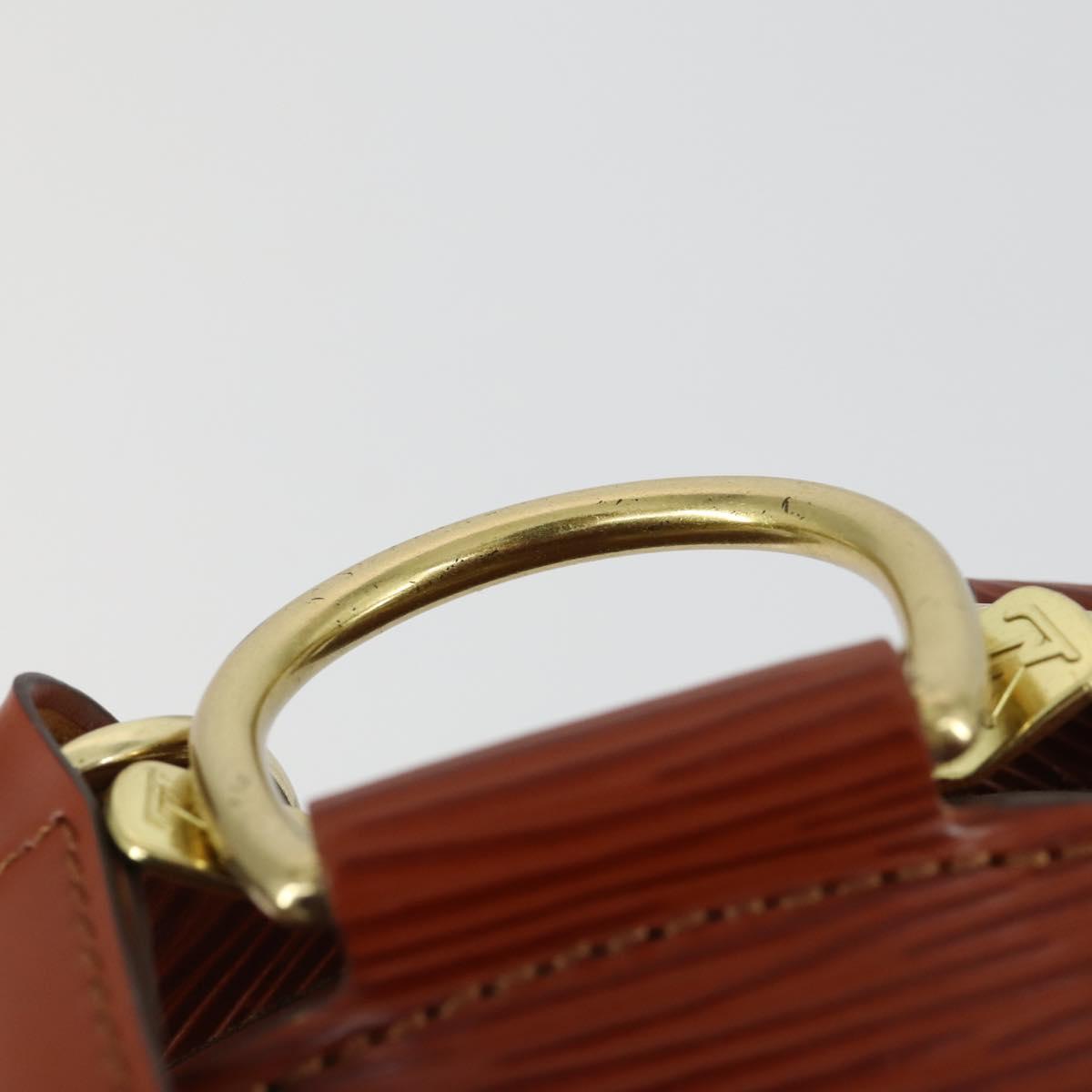 LOUIS VUITTON Epi Mabillon Backpack Brown M52233 LV Auth 165879