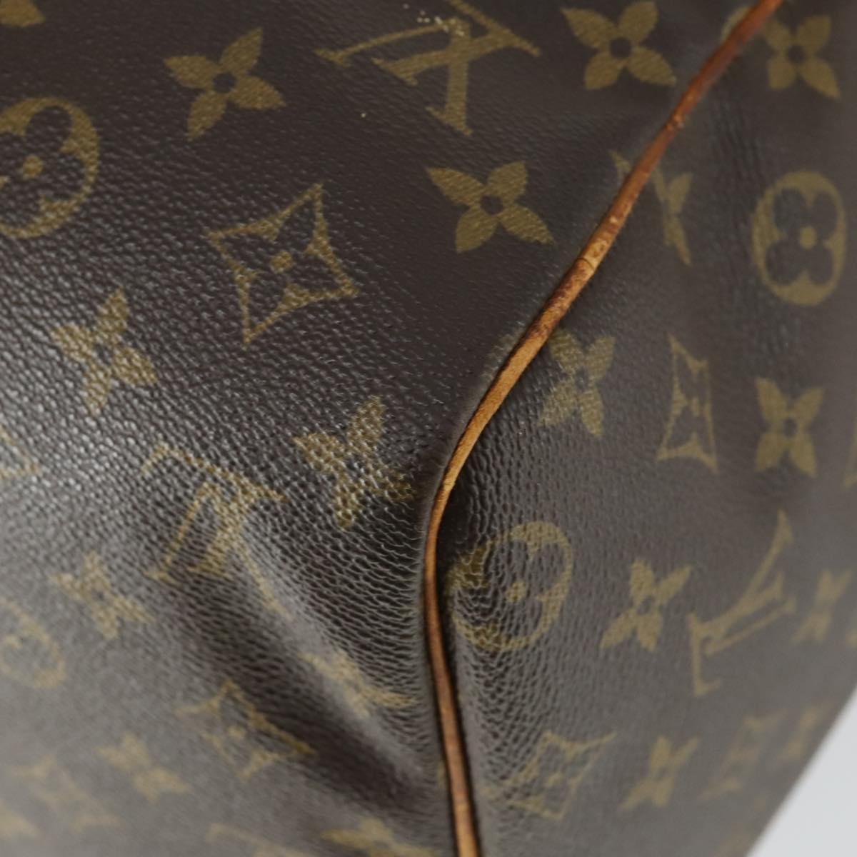 LOUIS VUITTON Monogram Sac Souple 45 Boston Bag M41624 LV Auth 165884