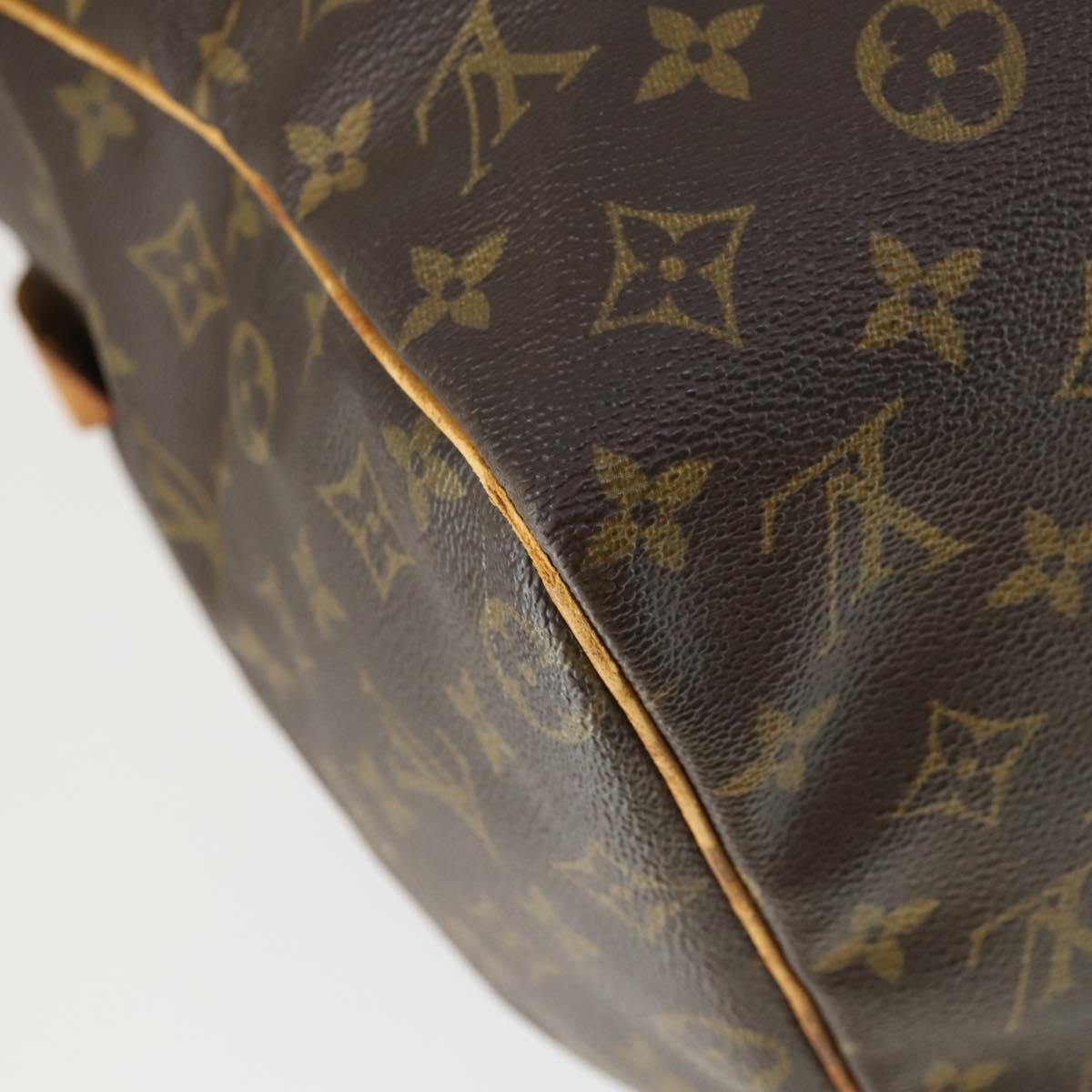 LOUIS VUITTON Monogram Sac Souple 45 Boston Bag M41624 LV Auth 165884