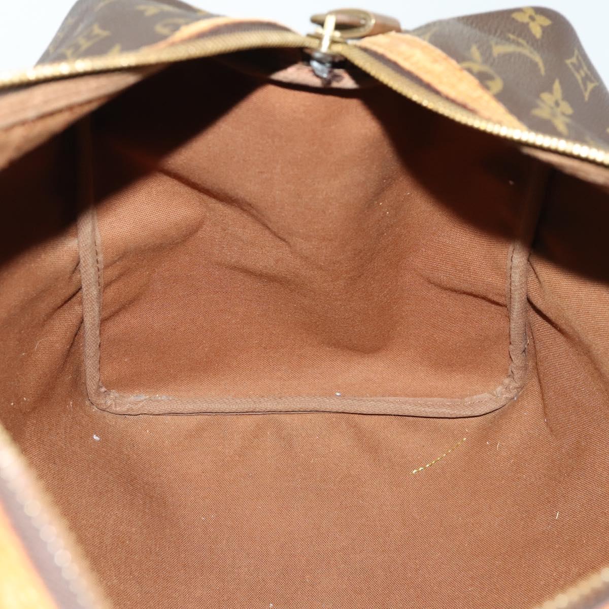 LOUIS VUITTON Monogram Sac Souple 45 Boston Bag M41624 LV Auth 165884