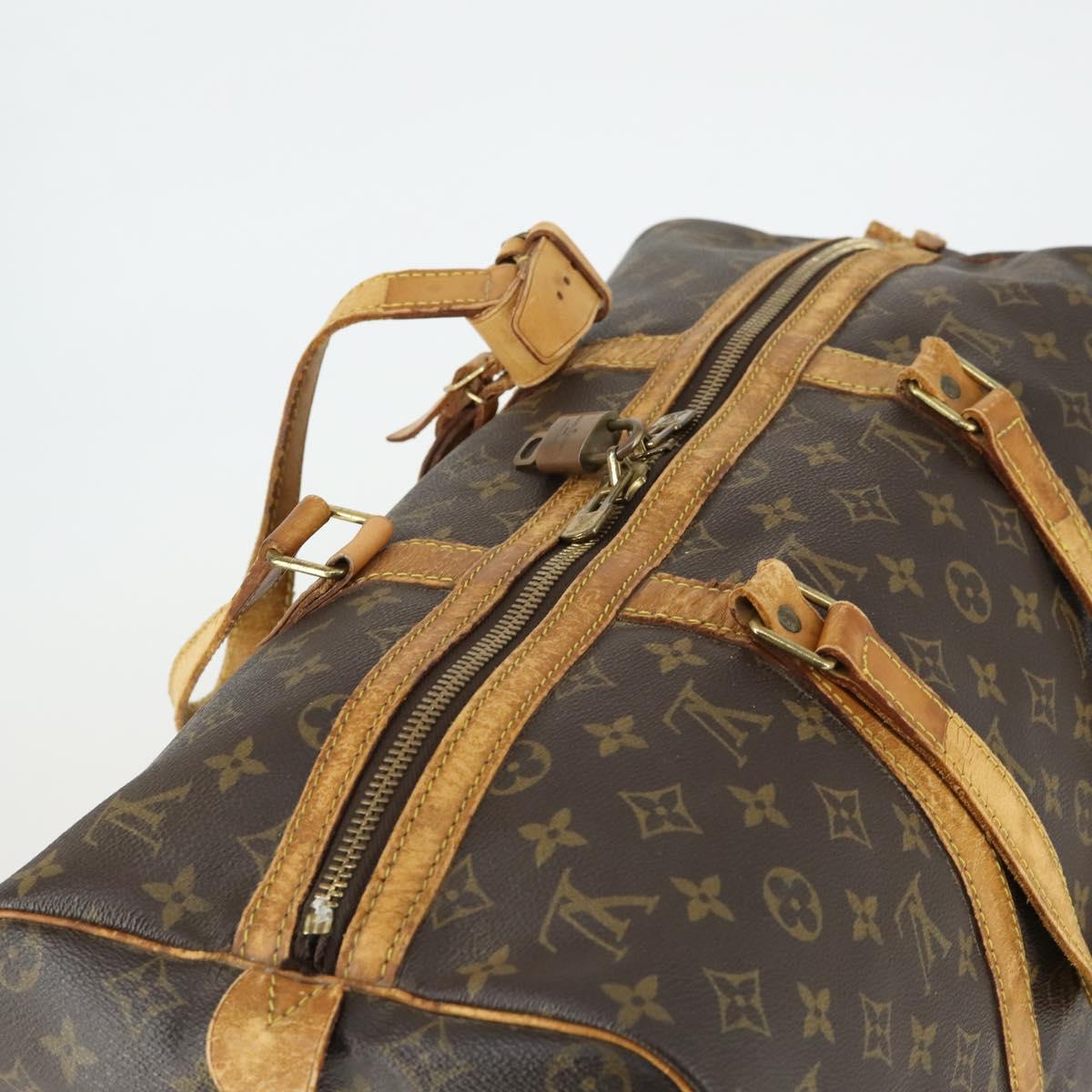 LOUIS VUITTON Monogram Sac Souple 45 Boston Bag M41624 LV Auth 165884