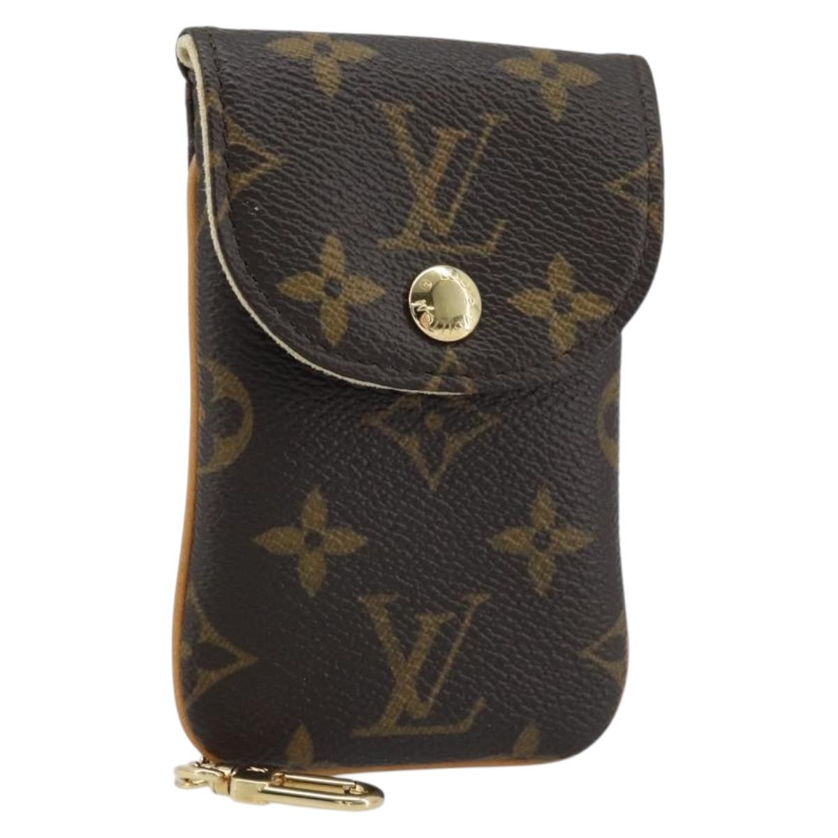 LOUIS VUITTON Monogram EtuiTelephonne MM Cell Phone Case M66546 LV Auth 165923V