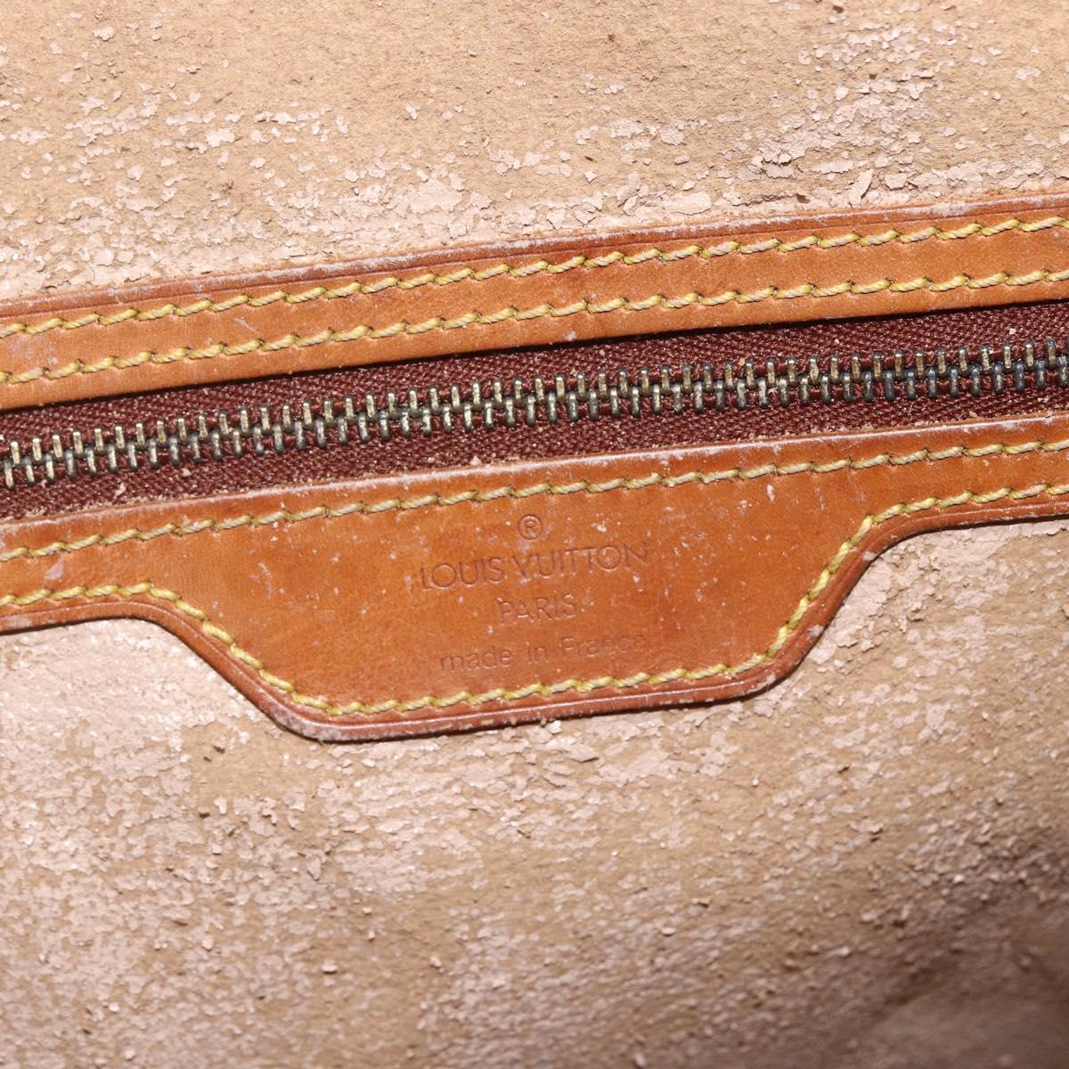 LOUIS VUITTON Monogram Bucket GM Shoulder Bag M42236 LV Auth 165936