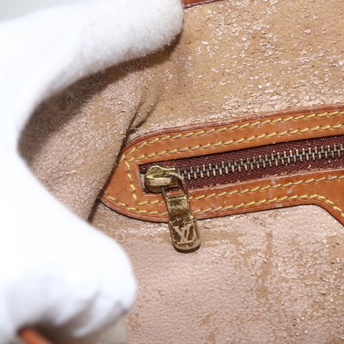 LOUIS VUITTON Monogram Bucket GM Shoulder Bag M42236 LV Auth 165936