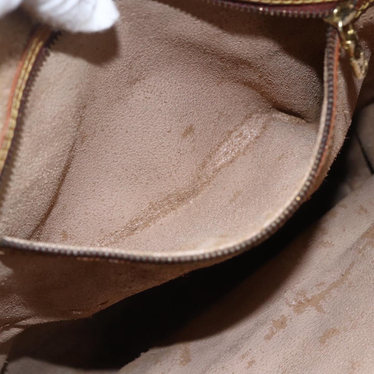 LOUIS VUITTON Monogram Bucket GM Shoulder Bag M42236 LV Auth 165936