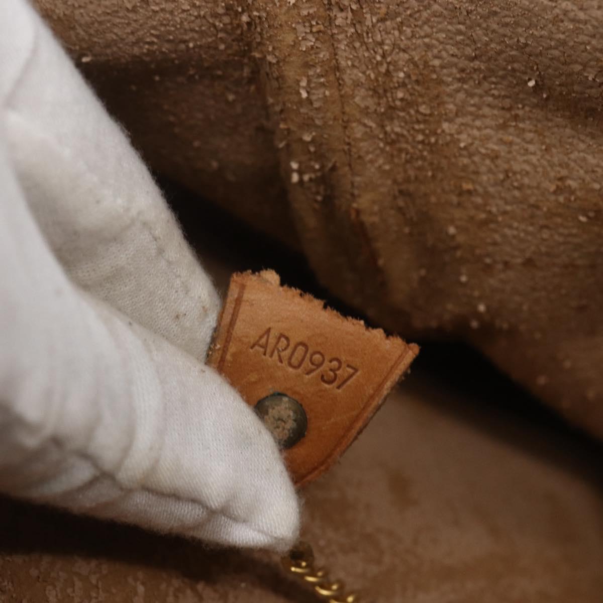 LOUIS VUITTON Monogram Bucket GM Shoulder Bag M42236 LV Auth 165936